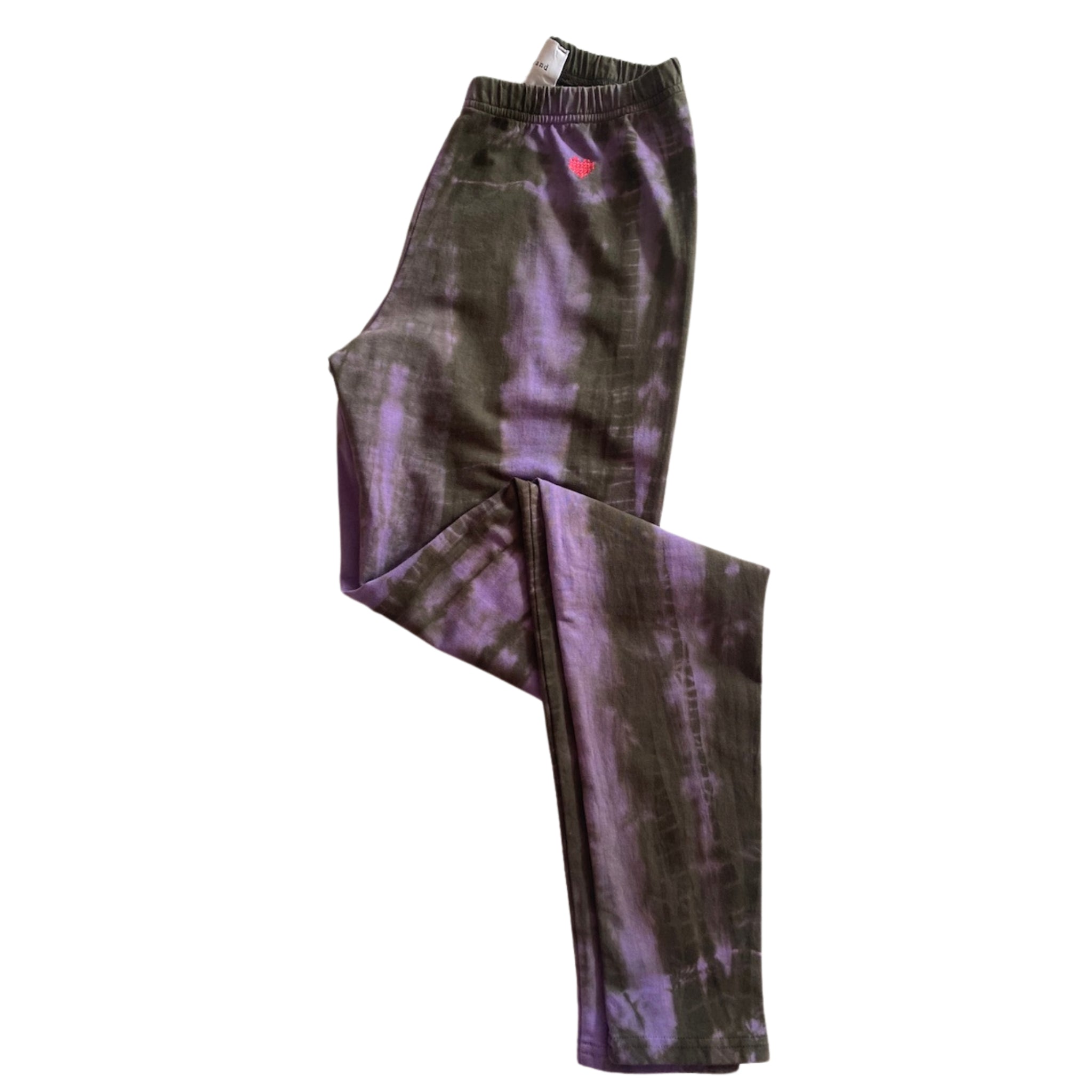 Another Brand Leggings "Tie Dye" Crushed Grape