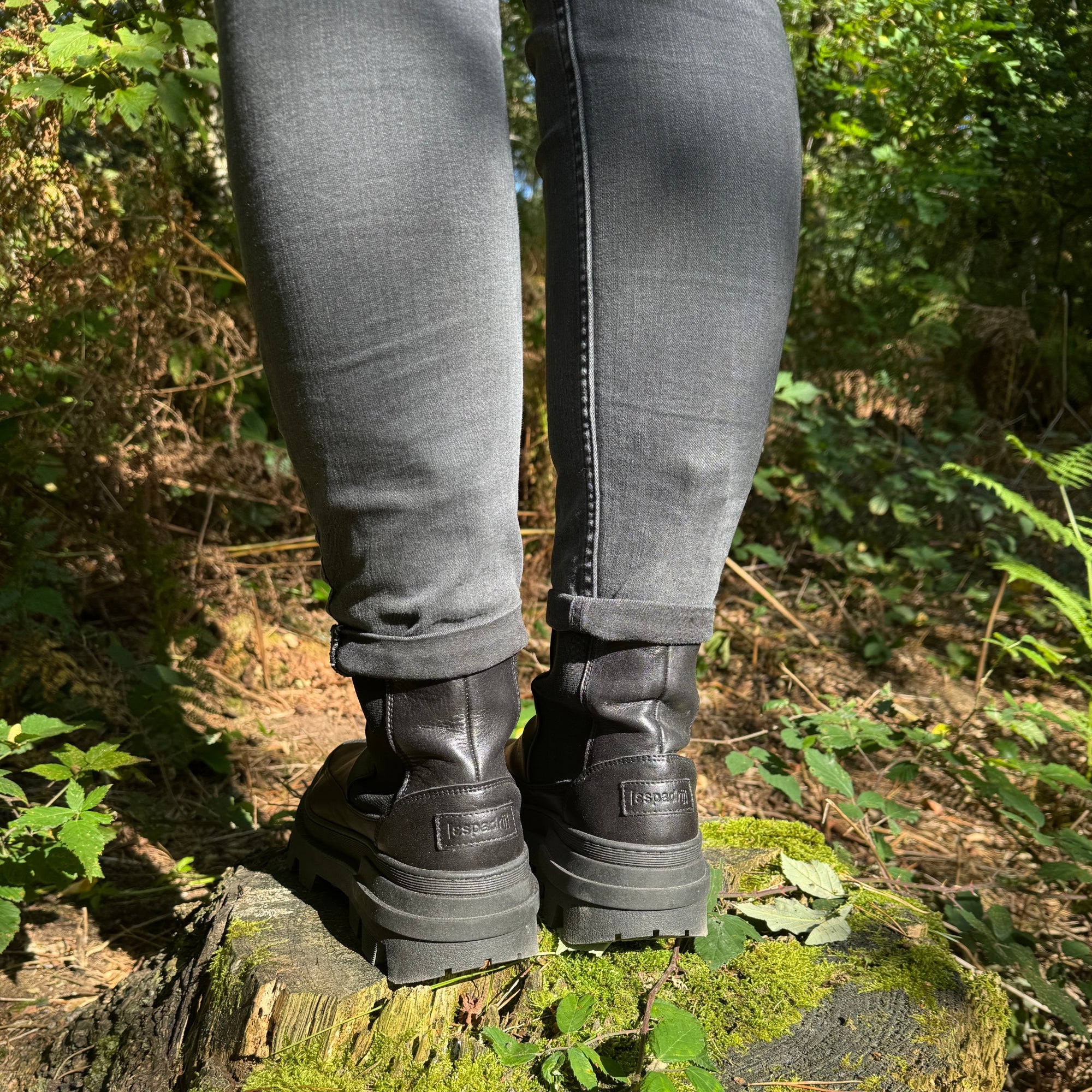 Espadrij l´originale "Chelsea Mid Boot Leather"