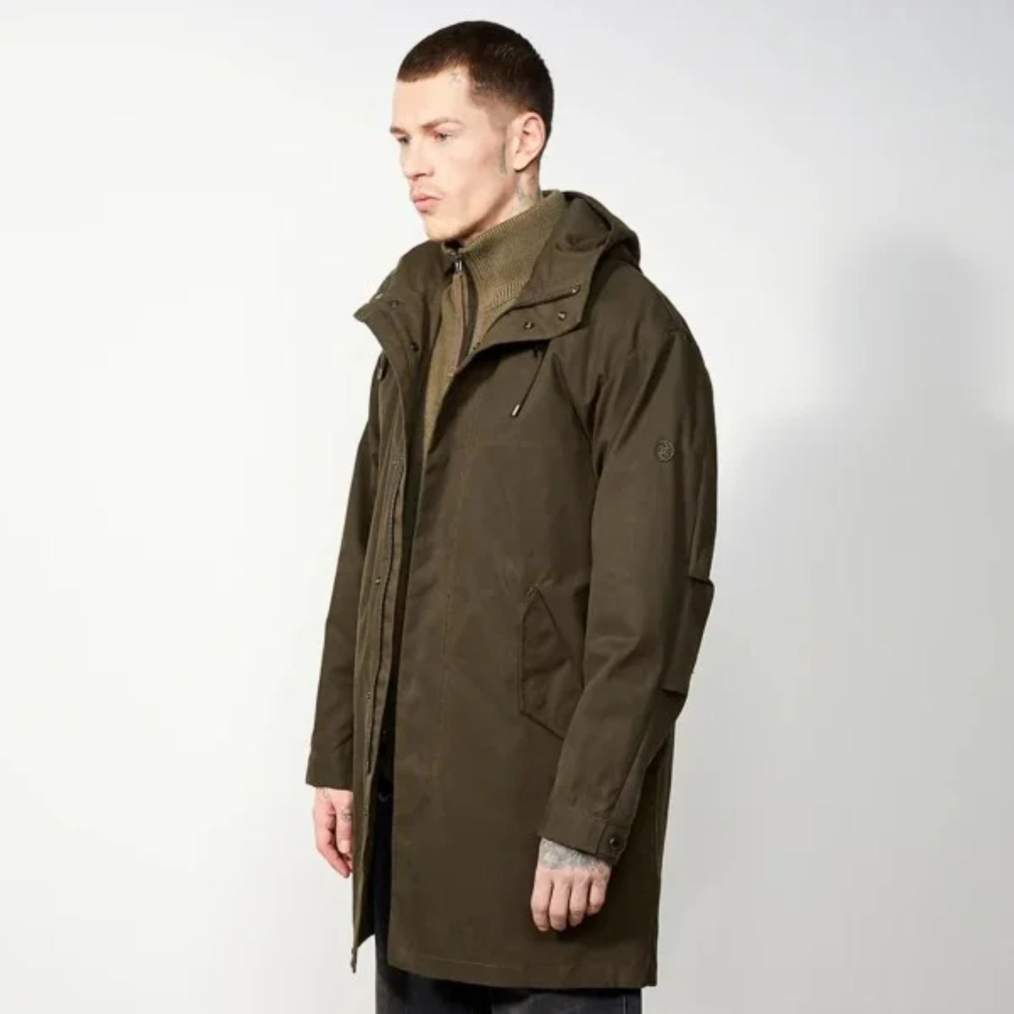LangerChen Parka "Stockton" S Grün