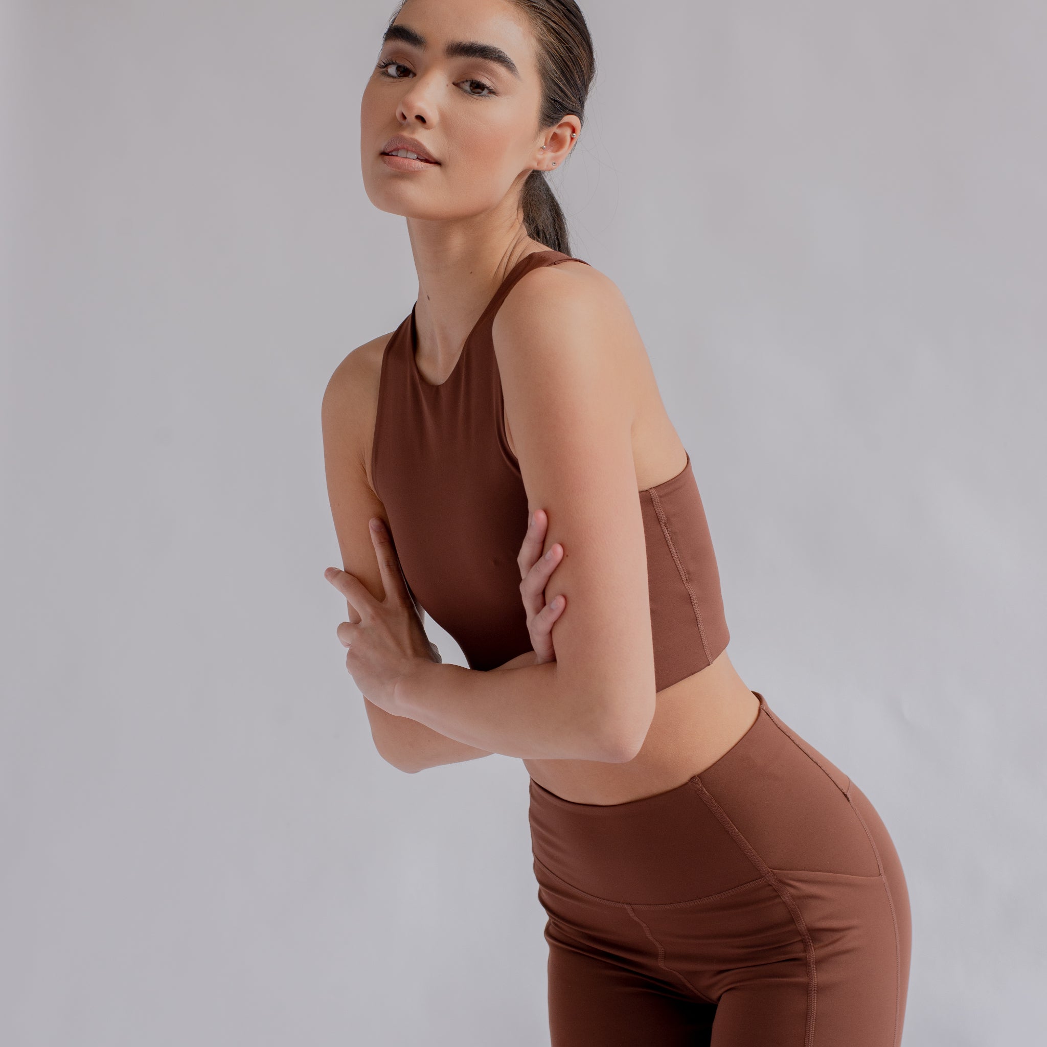 Girlfriend Collective Leggings "Pocket High-Rise" 7/8