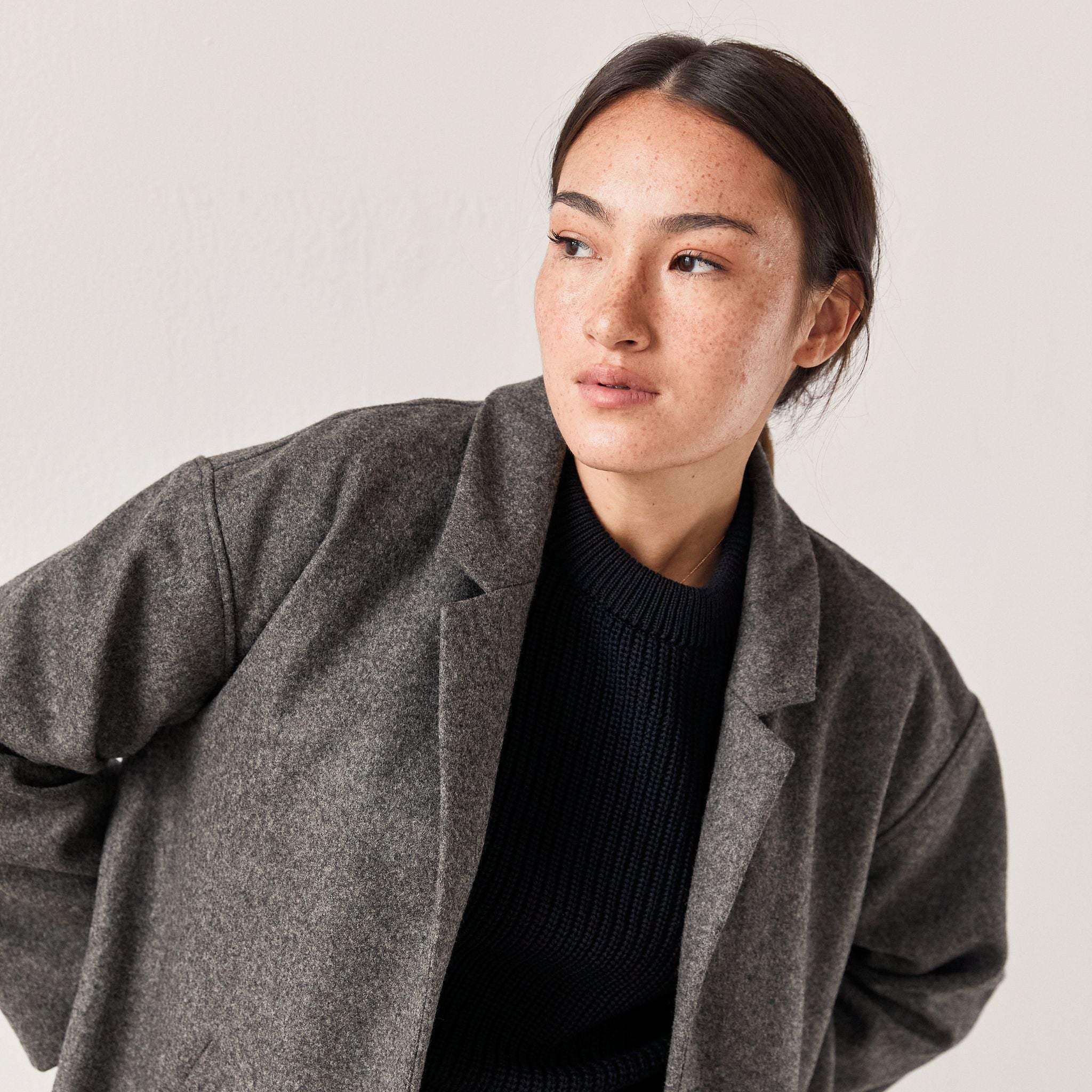 The Slow Label Wool Overcoat