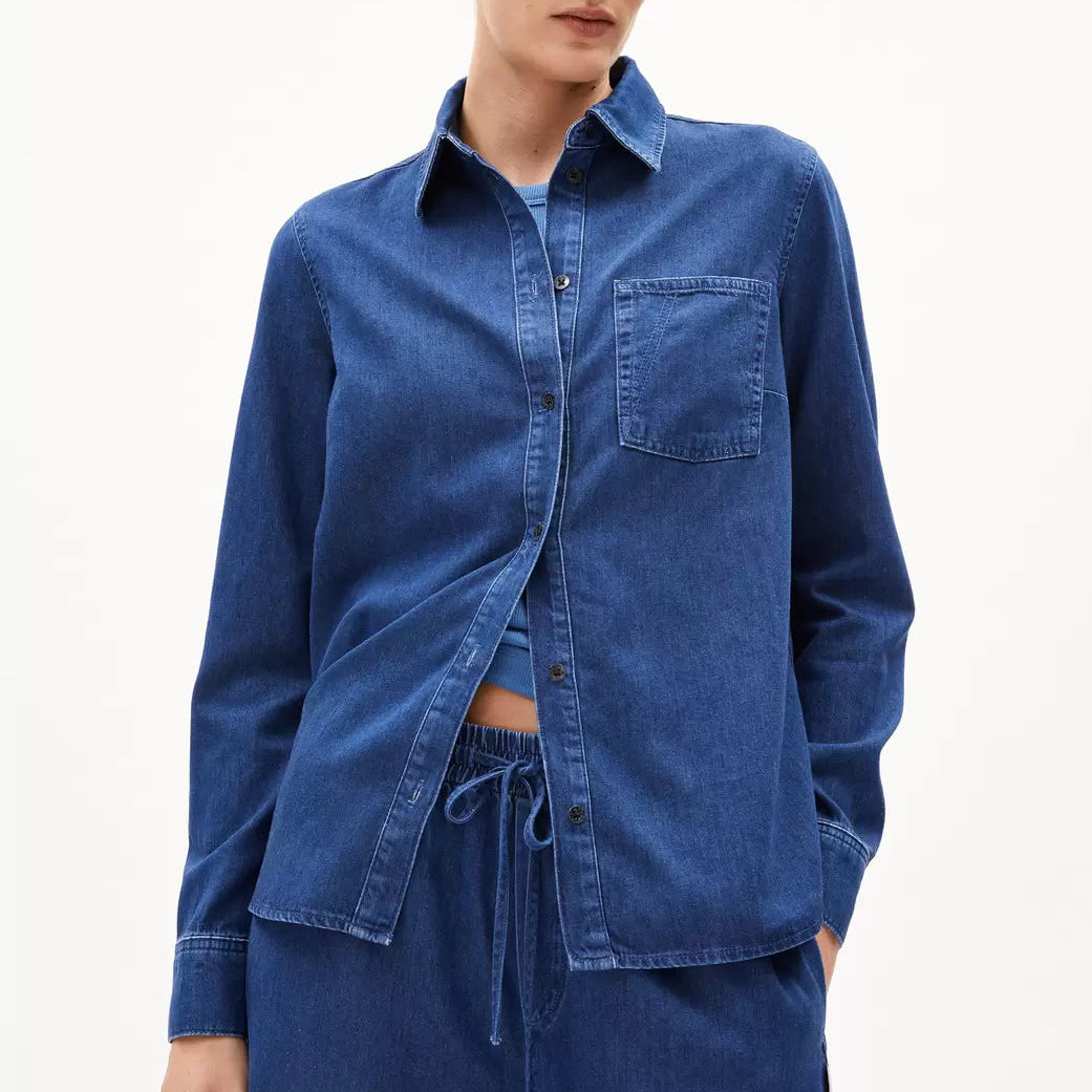 ARMEDANGELS Women Casual Bluse langarm "AURELAA"