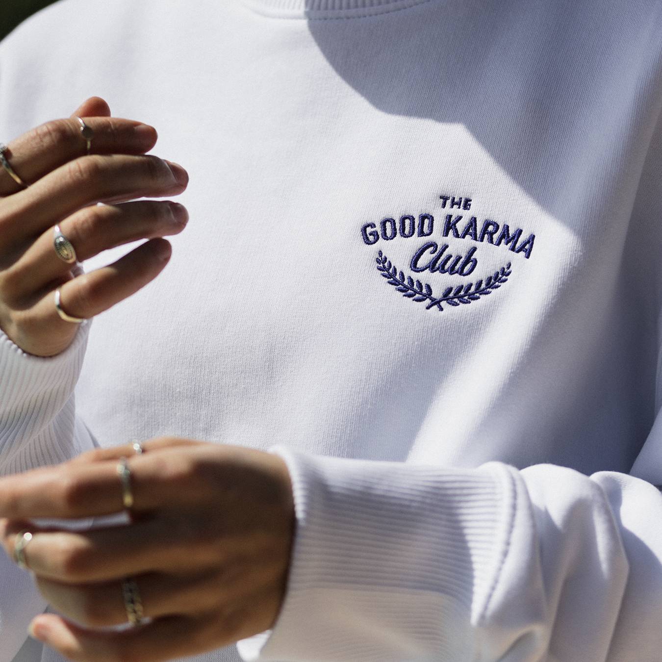 Mady Morrison Sweater "Karma Club"