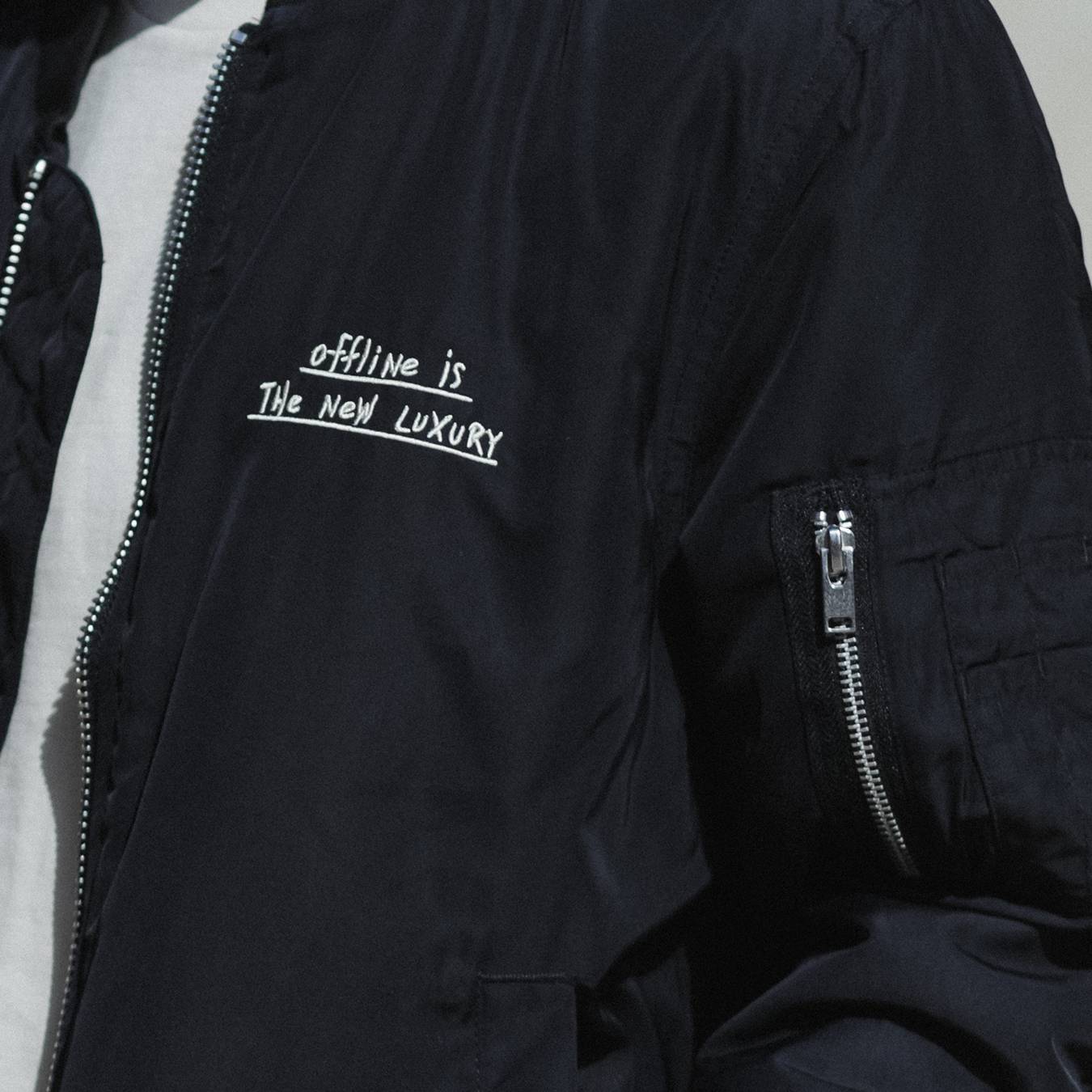 Mady Morrison Jacket "Offline" Schwarz
