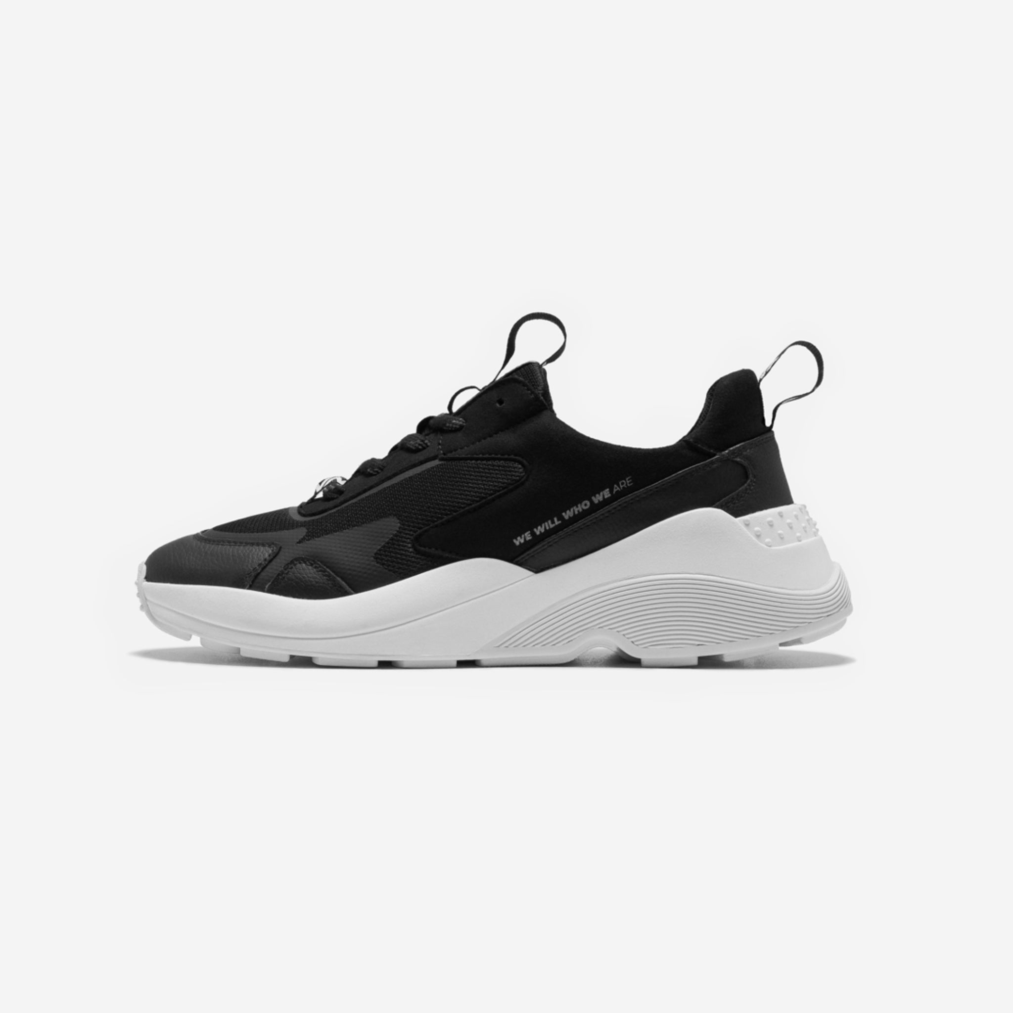 Paprcuts Sneaker "Curl" Black White