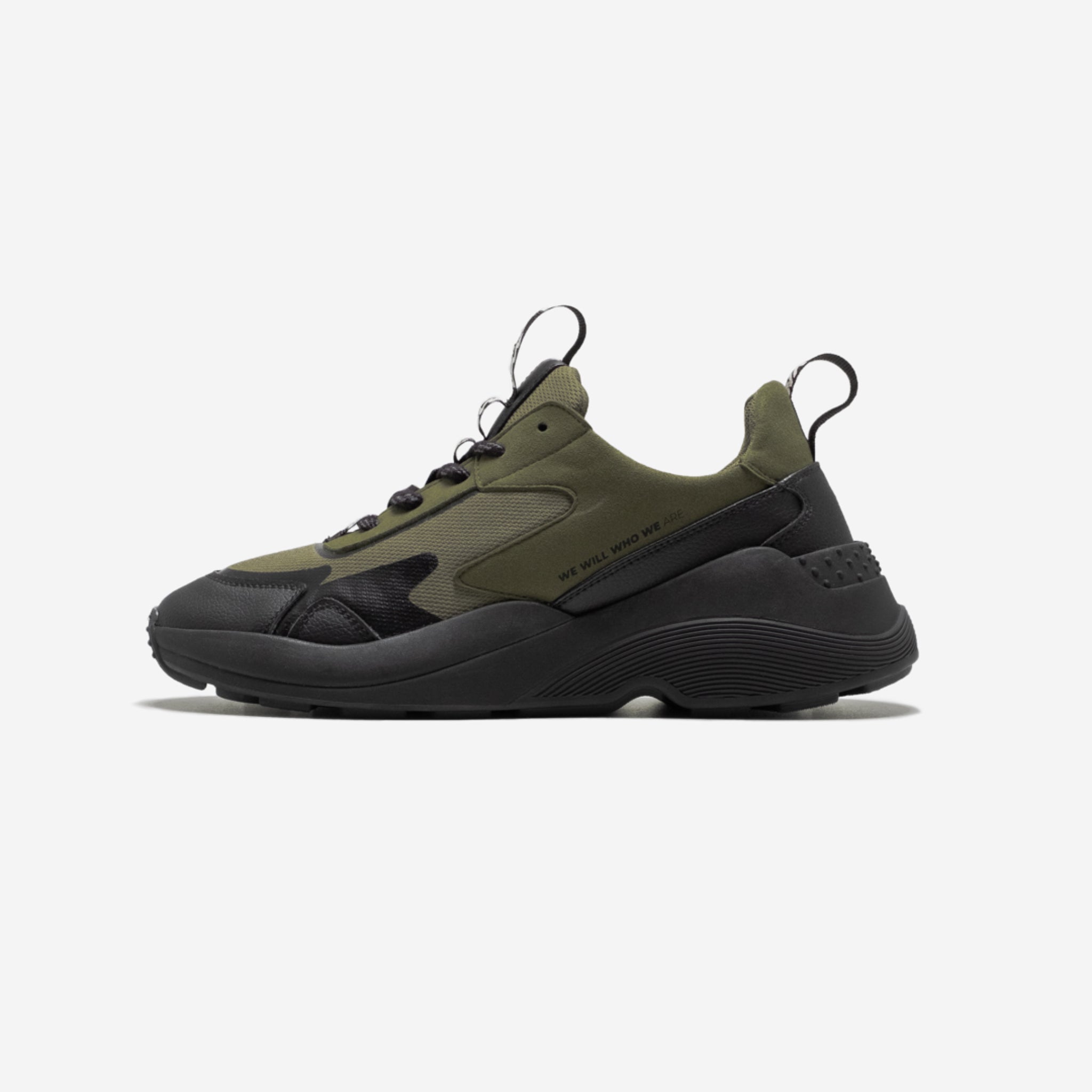 Paprcuts Sneaker "Curl" Green