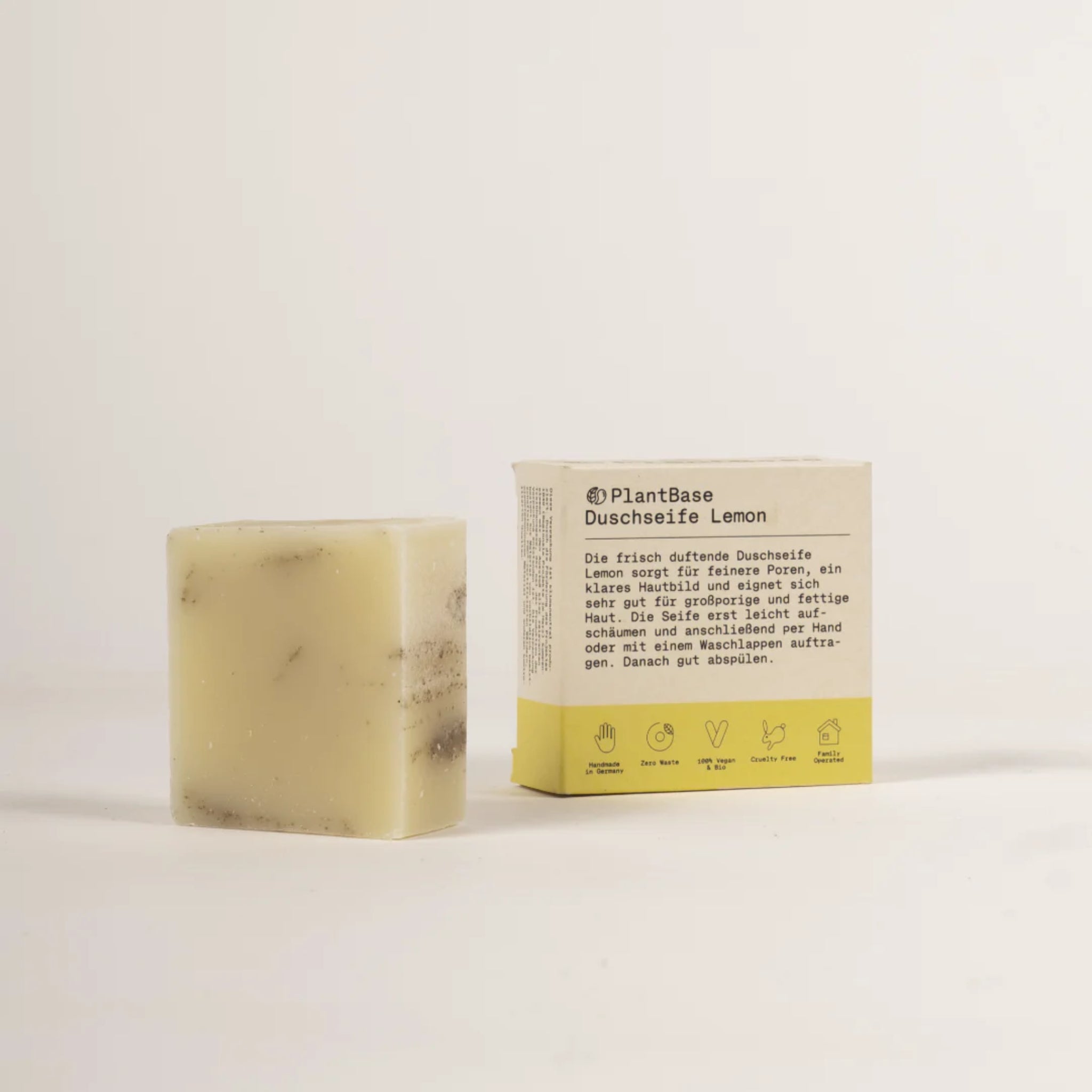 PlantBase Duschseife "Lemon" 100 g
