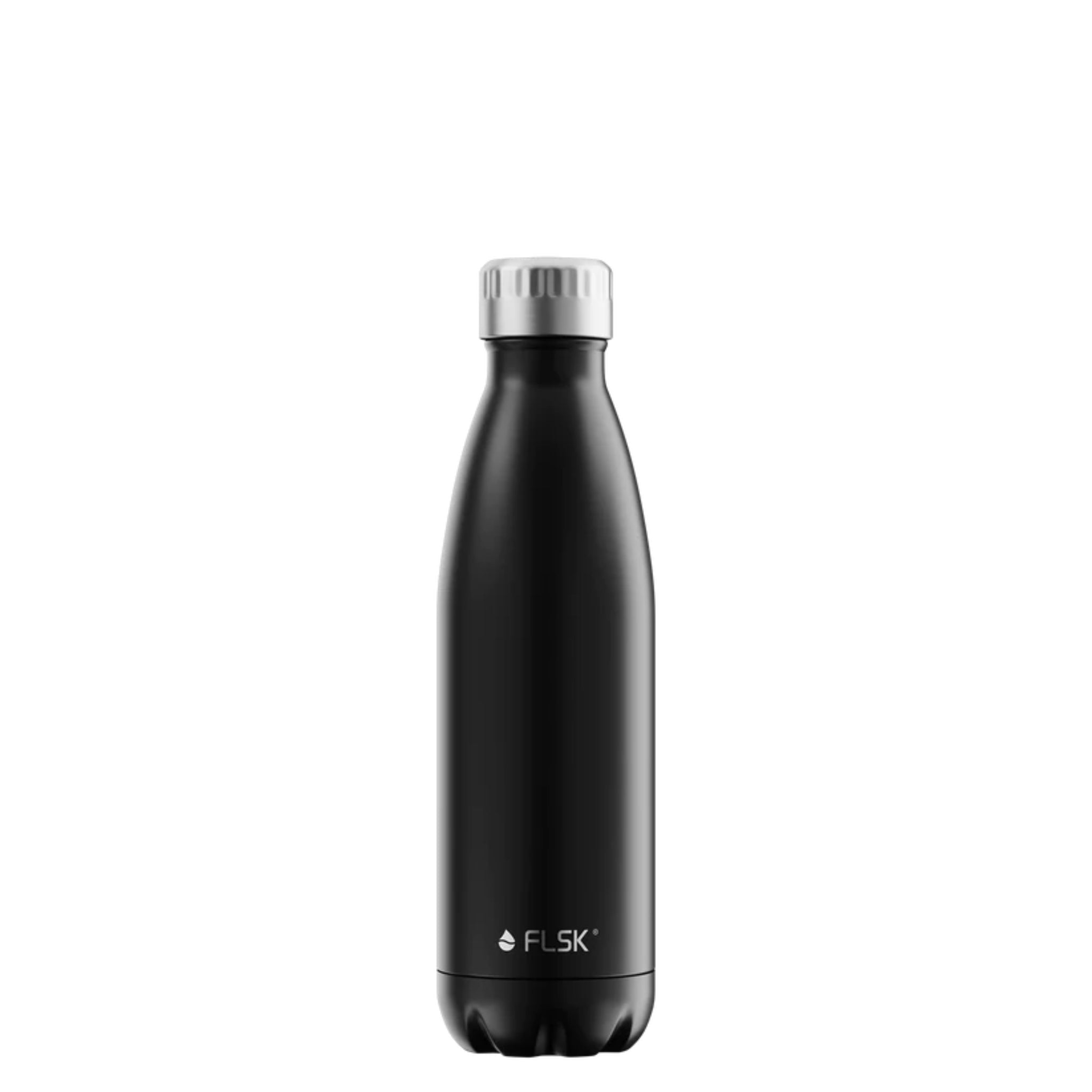 FLSK Thermo Trinkflasche "Black" 500 ml