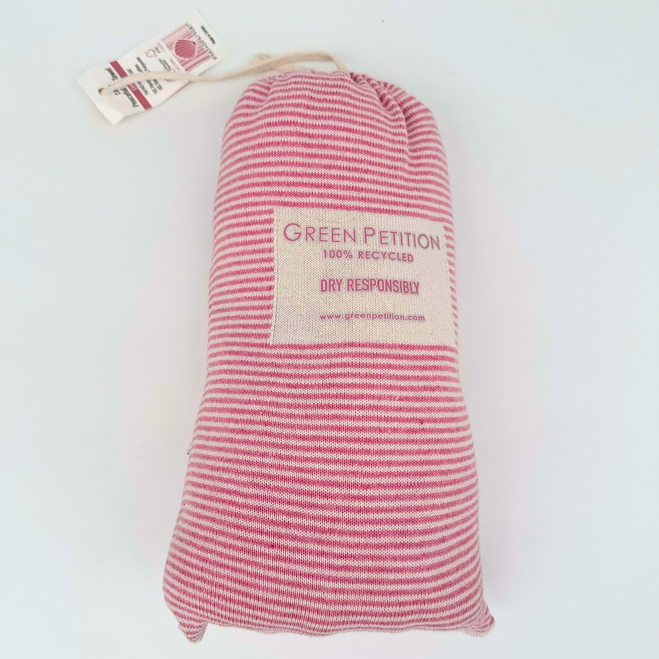 Espadrij l´originale Handtuch "GREEN PETITION" KLEIN One Size Rosa
