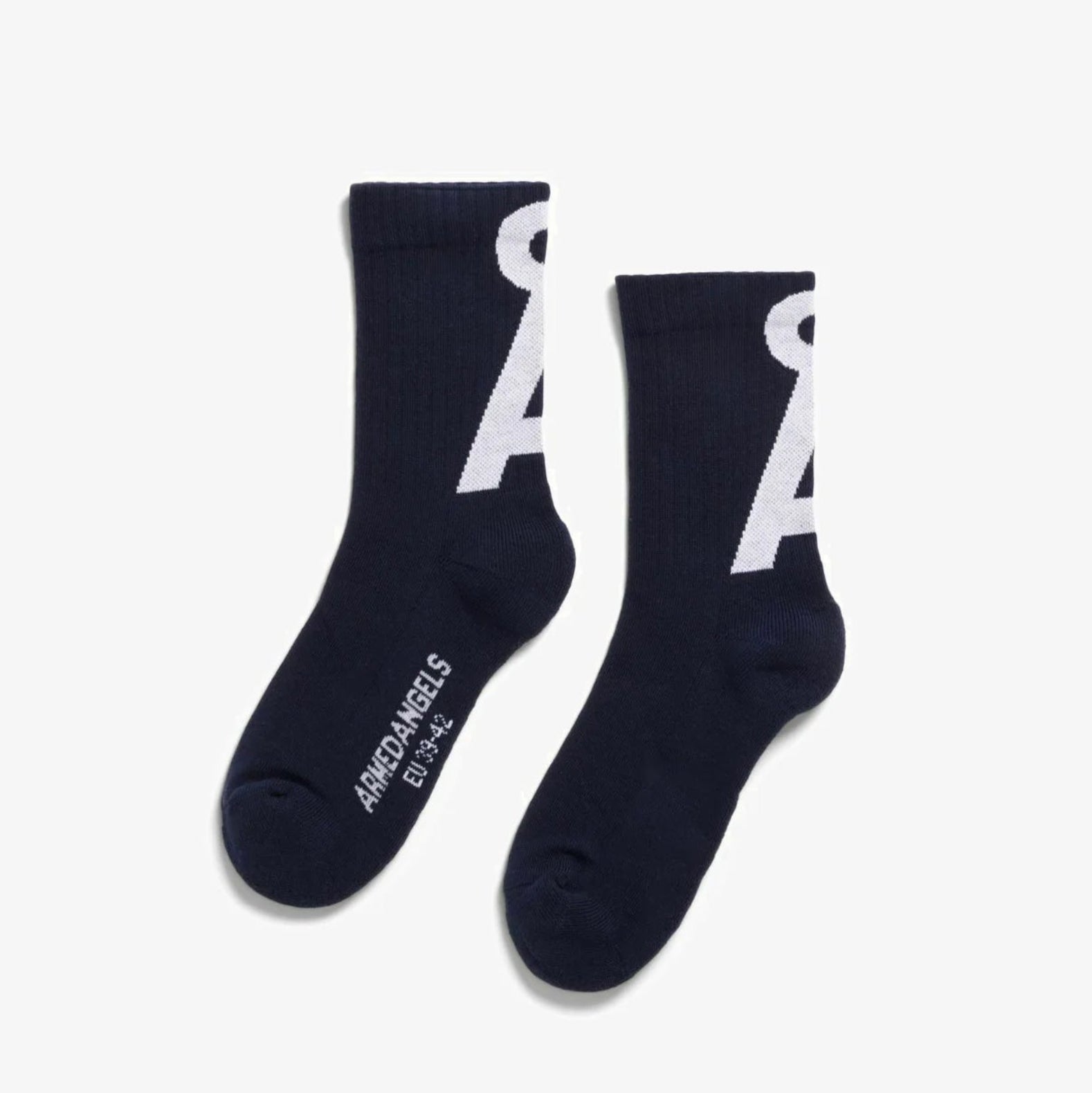 ARMEDANGELS Socken "SAAMUS SHORT" White-Tinted Navy