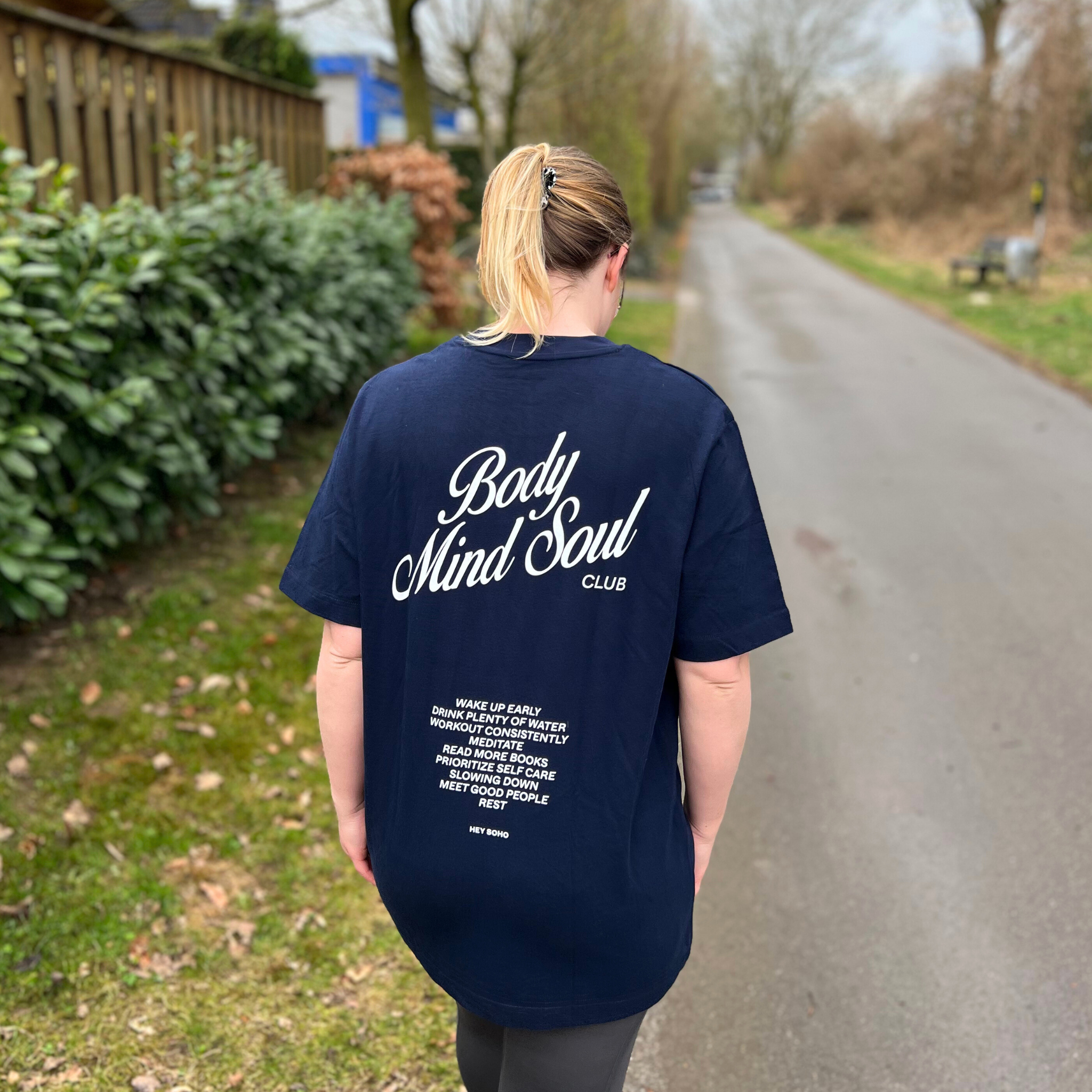 hey soho T-Shirt "BODY MIND SOUL"