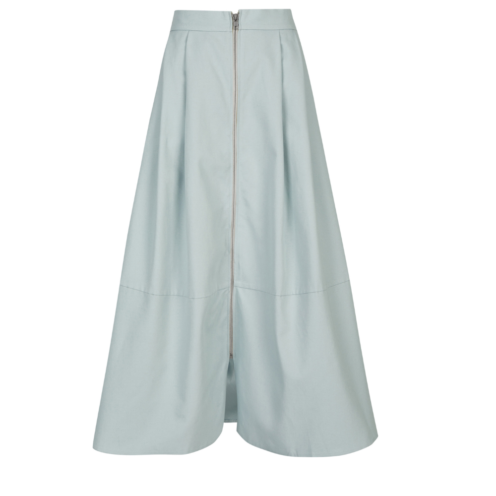 ADDITION Rock "Powerful Skirt Long" L Ice Blue