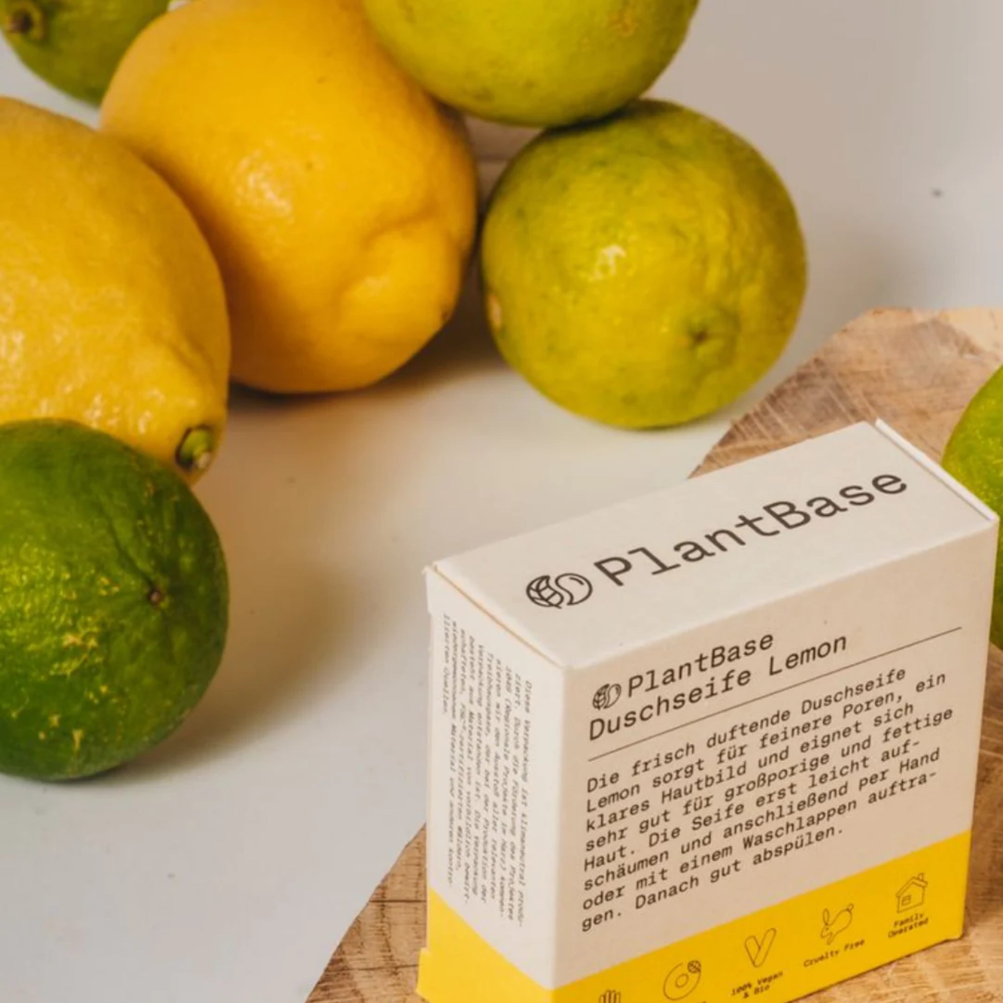 PlantBase Duschseife "Lemon" 100 g