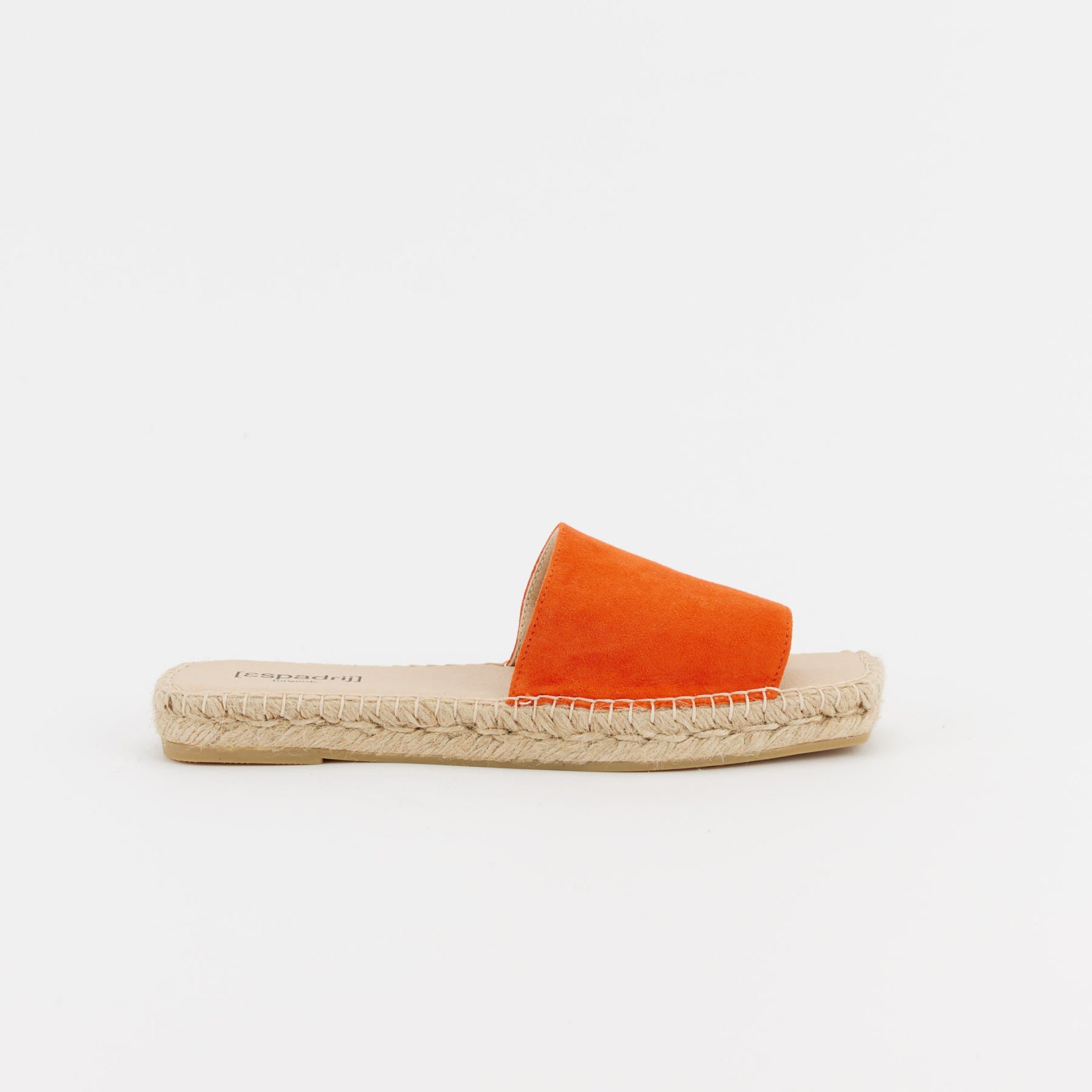 Espadrij l´originale Sommerschuh "CARRE LUXE" 39 Mandarine