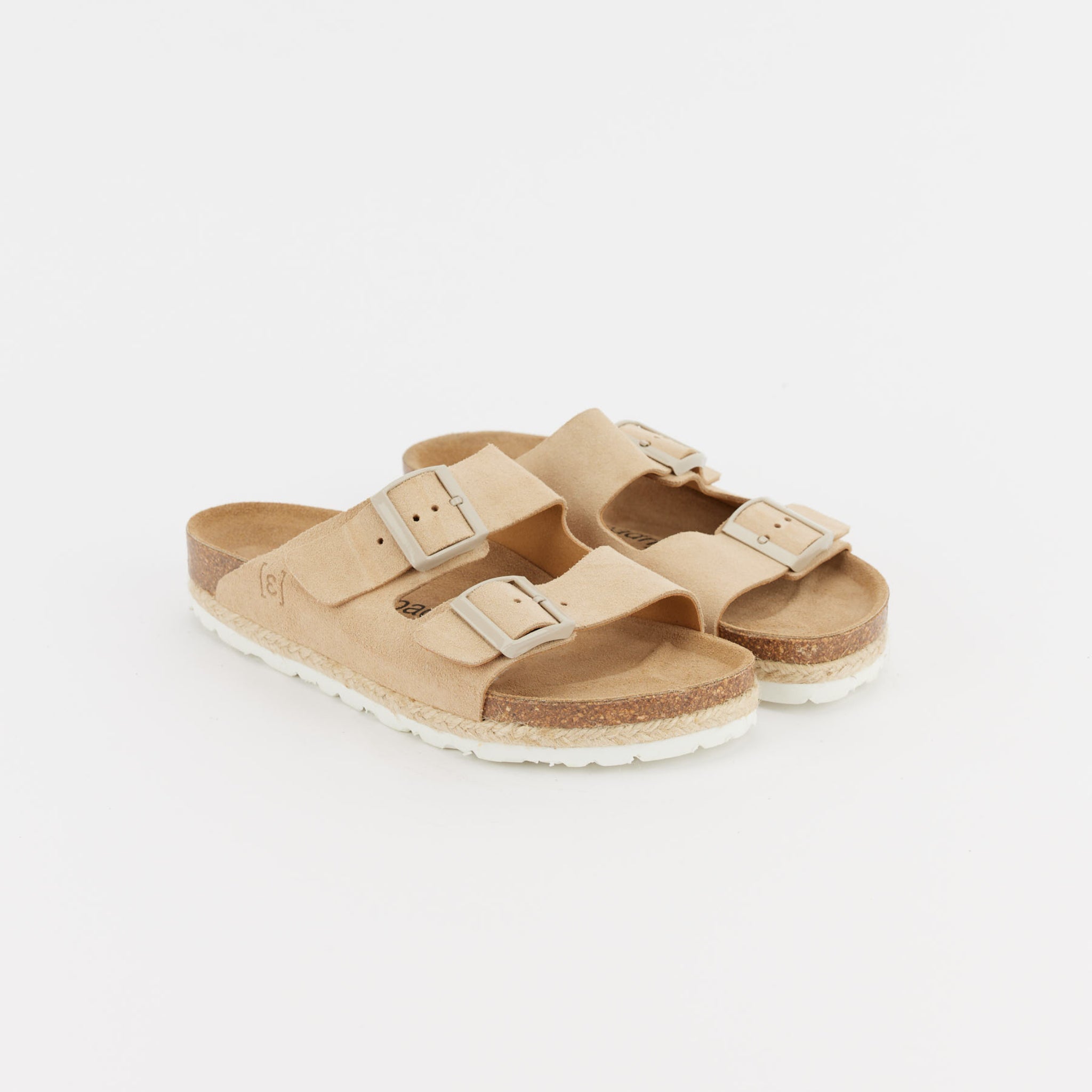 Espadrij l´originale Sommerschuh "AMI VELOUR" Beige Fonce