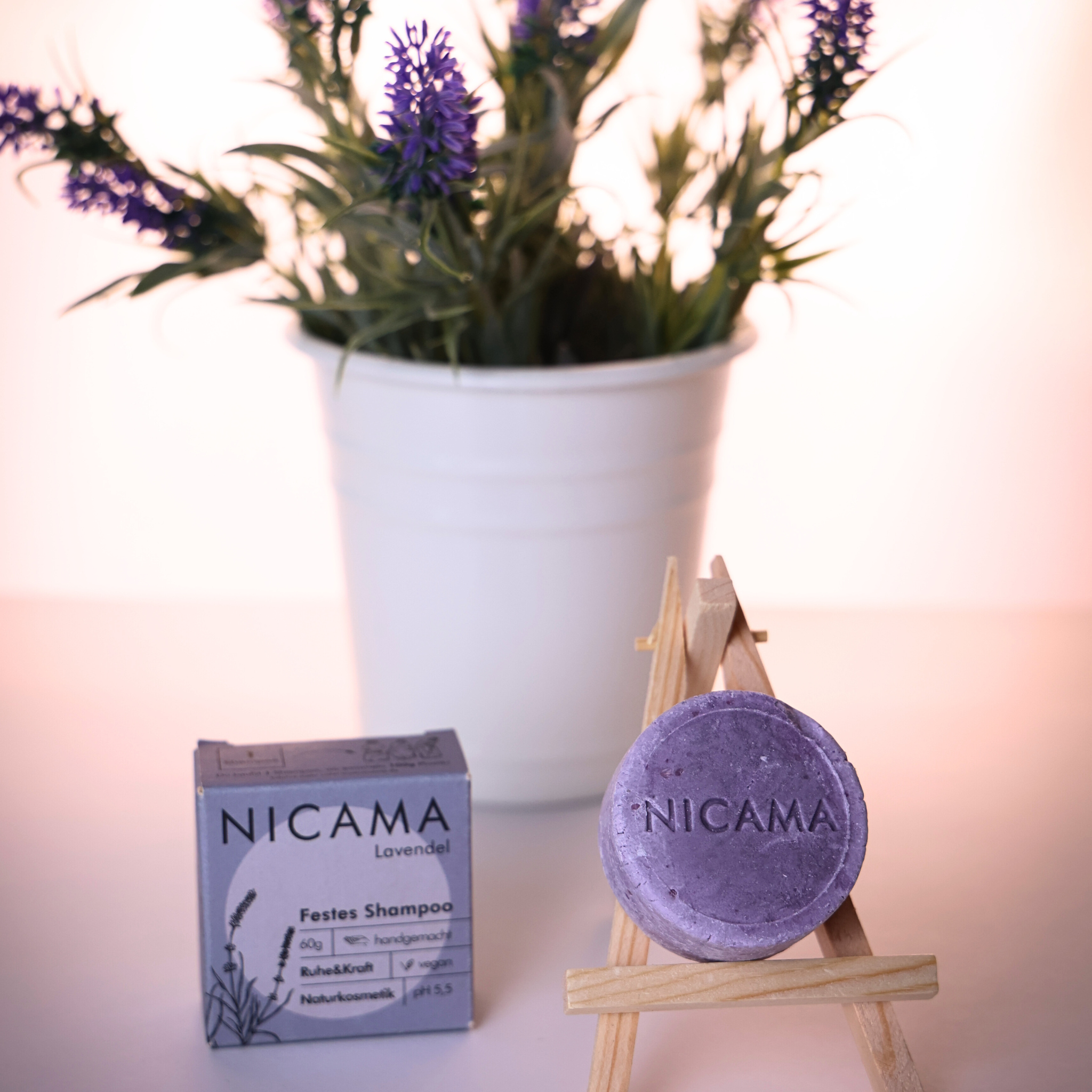 NICAMA Festes Shampoo 60 g