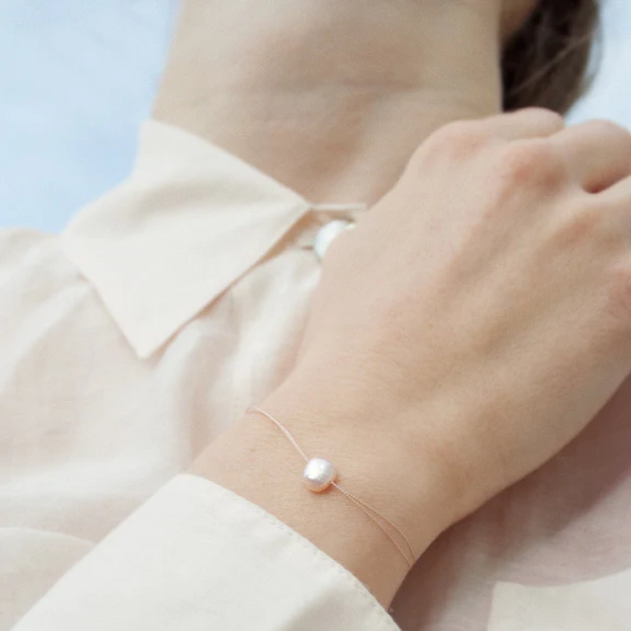 Jukserei Armband "GOOD LUCK PEARL"