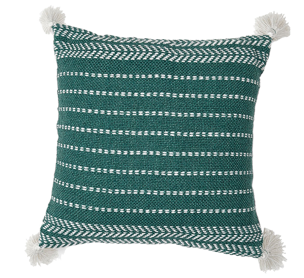 LIV interior Outdoor Kissen "MISAKI" 45x45 cm Beryl Green