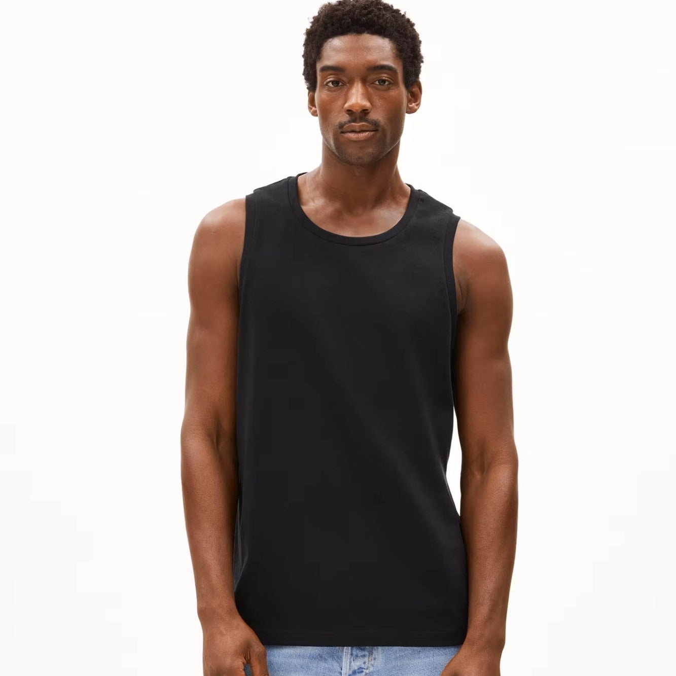 ARMEDANGELS Men Casual Tanktop "Adriaan" Black