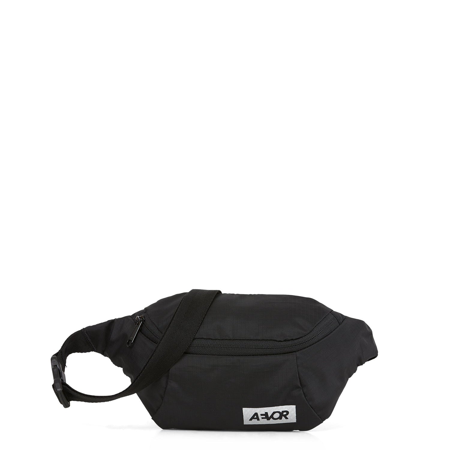 AEVOR Bauchtasche "Hip Bag" Ripstop Black 22 x 14 x 5 cm