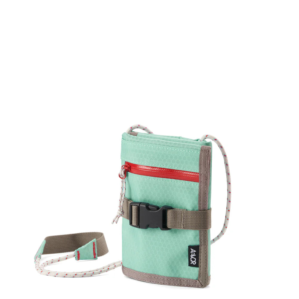 AEVOR Umhängetasche "Bike Saddle Bag" Proof Green Blue 0.5 l