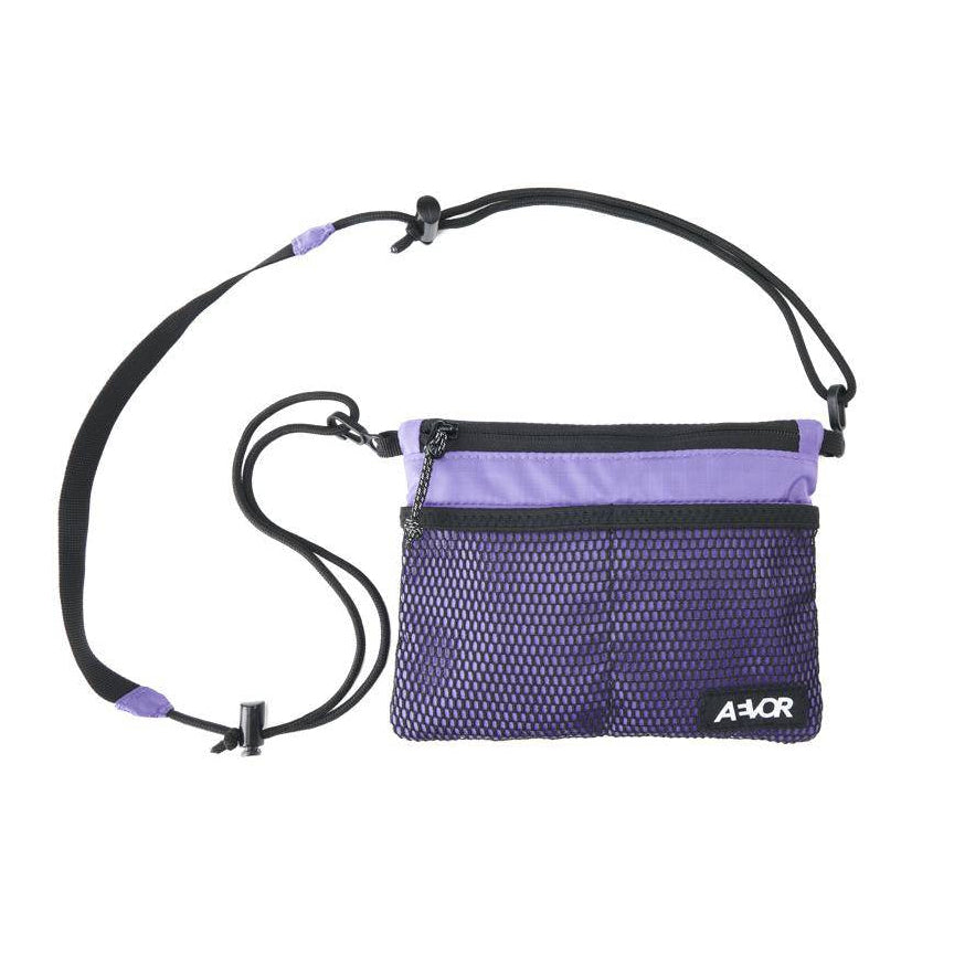 AEVOR Brusttasche "Chest Pouch" Ripstop Purple 15 x 20 x 1 cm
