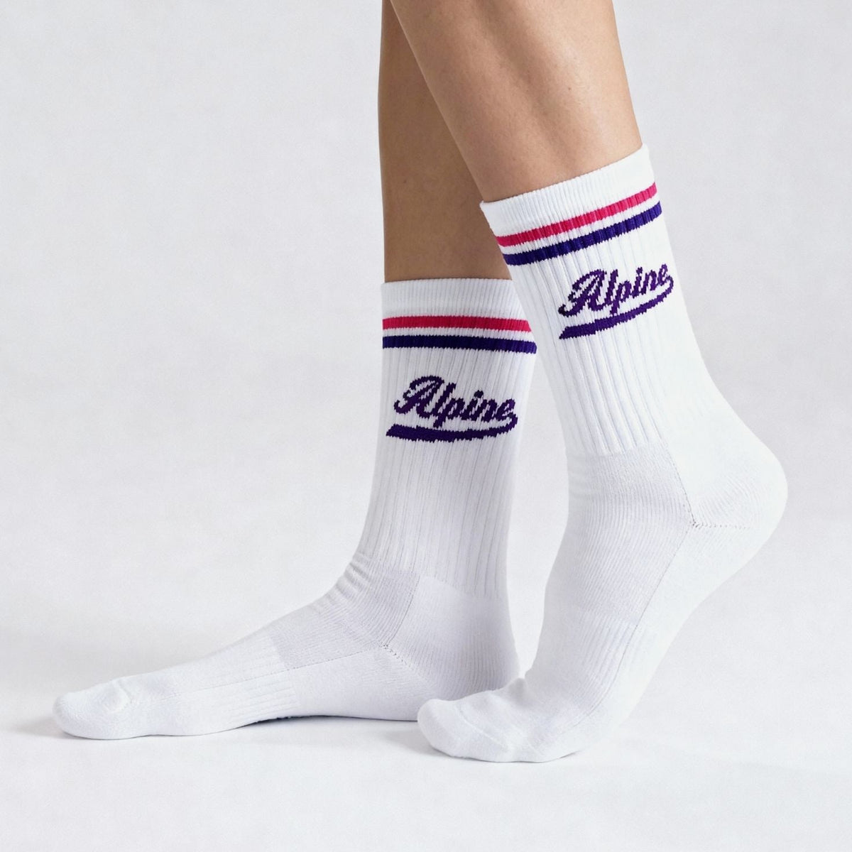 No Bad Days Club Tennissocken "ALPINE" Weiß