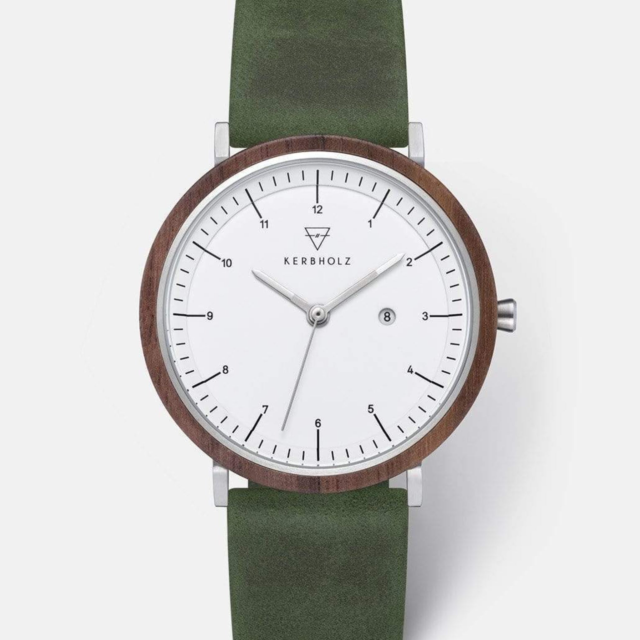 KERBHOLZ Armbanduhr "AMELIE" Walnut Olive