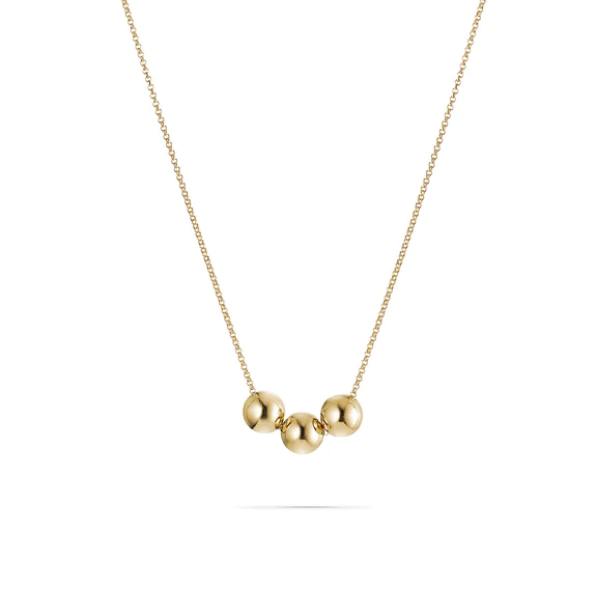 Jukserei Halskette "Boules" Gold