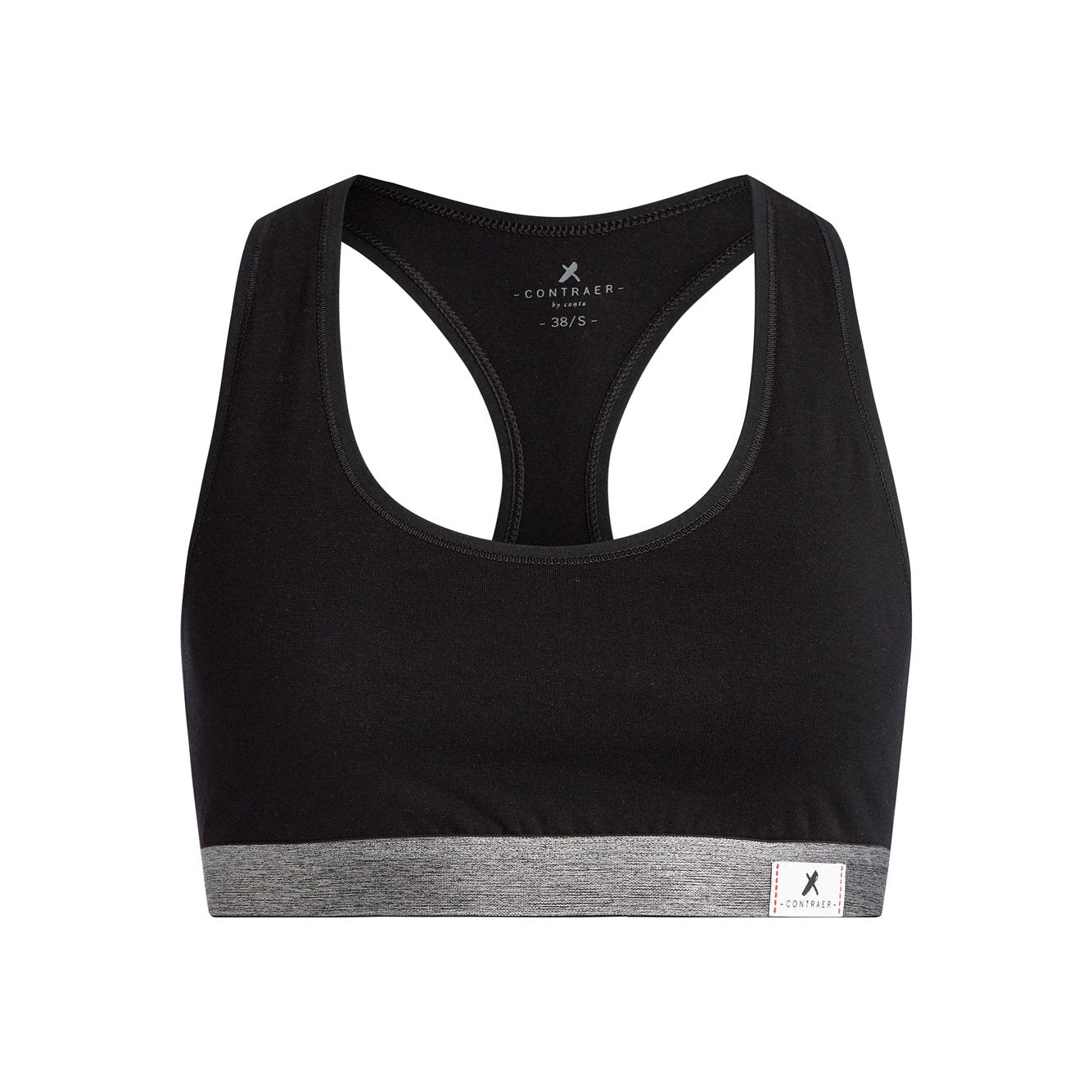 Contraer Ringer Bustier Schwarz