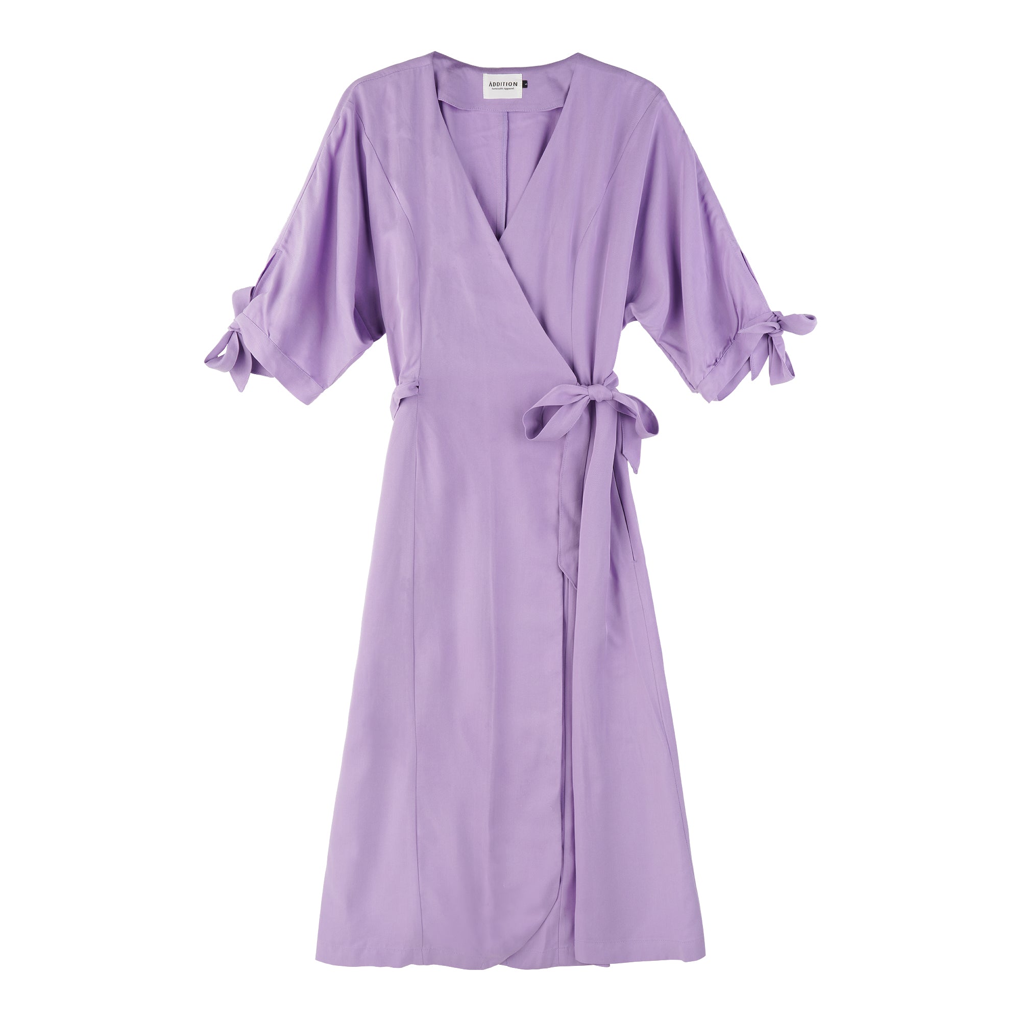 ADDITION Kleid "Bow Wrap Dress"
