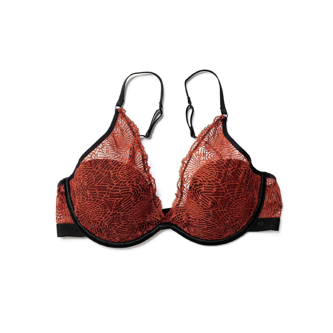 Lovjoi BH "SILVER LACE WINE"