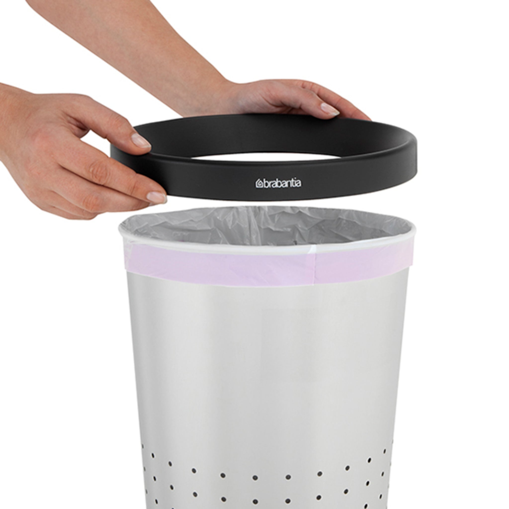 Brabantia Edelstahl Mülleimer 11 L