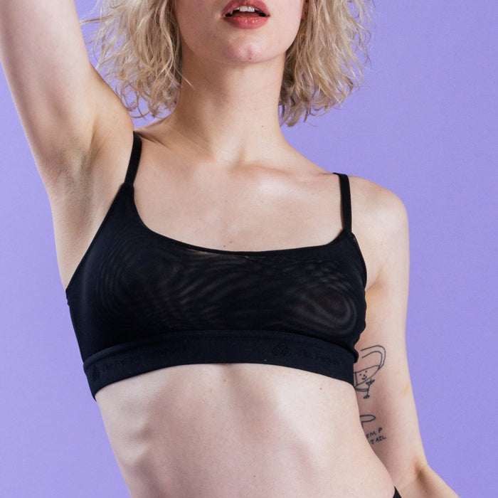 THE FEMALE COMPANY Nipples Bralette "MESH"