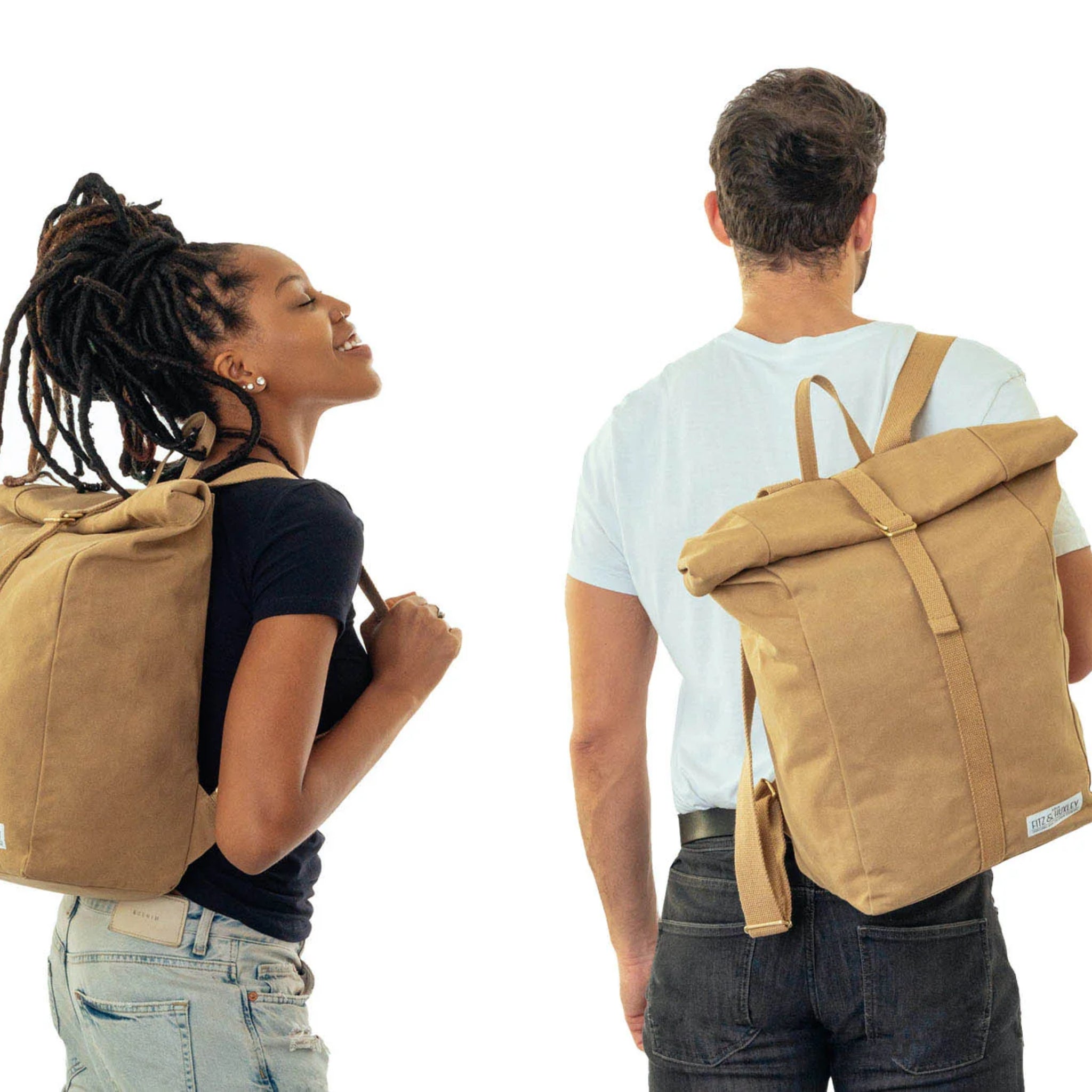 Fitz & Huxley Rucksack "CONVEYOR" Big Macaroon VEGAN