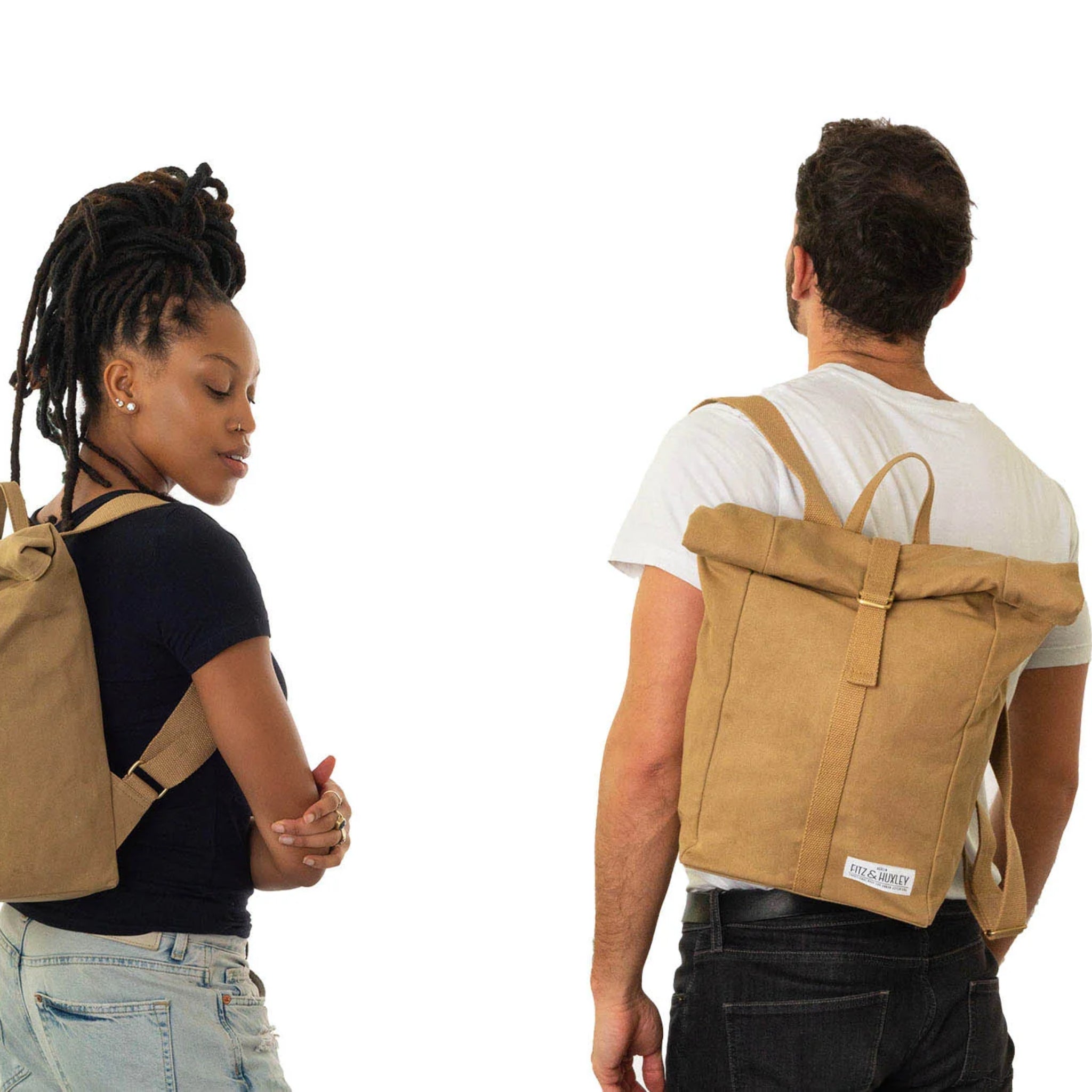 Fitz & Huxley Rucksack "CONVEYOR" Macaroon VEGAN