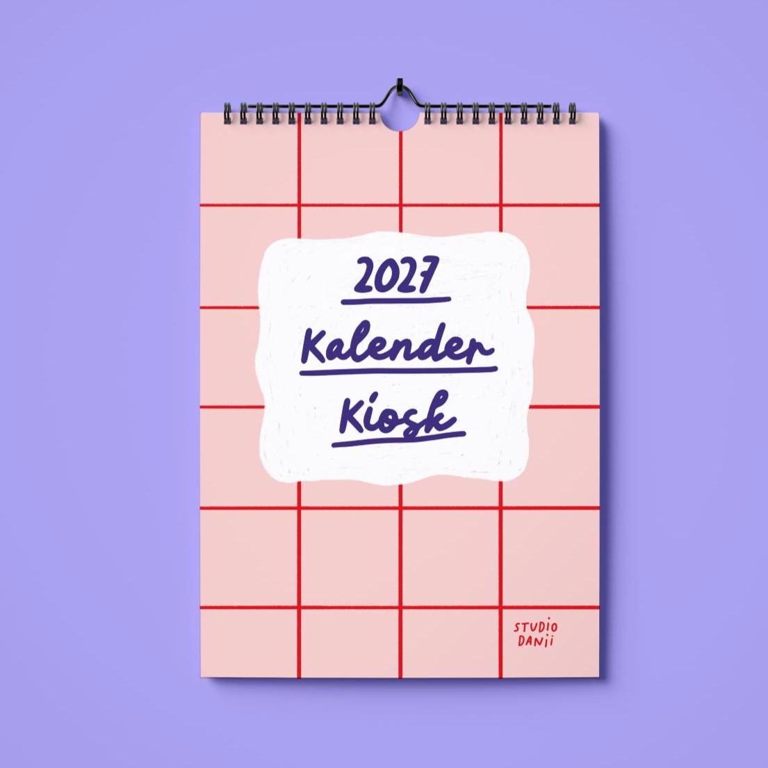 Studio Danii Kalender 2027 A5 Kiosk A5
