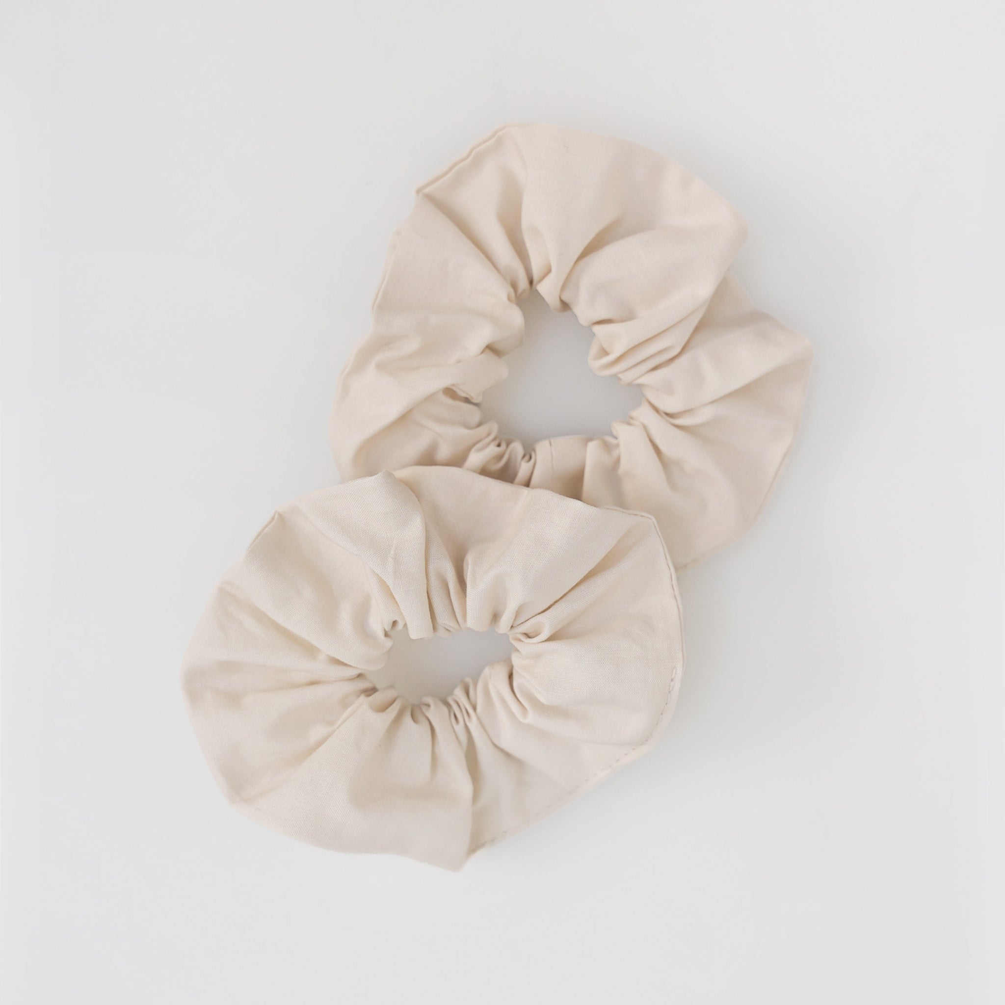 erlich textil Scrunchie "Cotton Select Scrunchie im 2er Pack" Onesize Sand