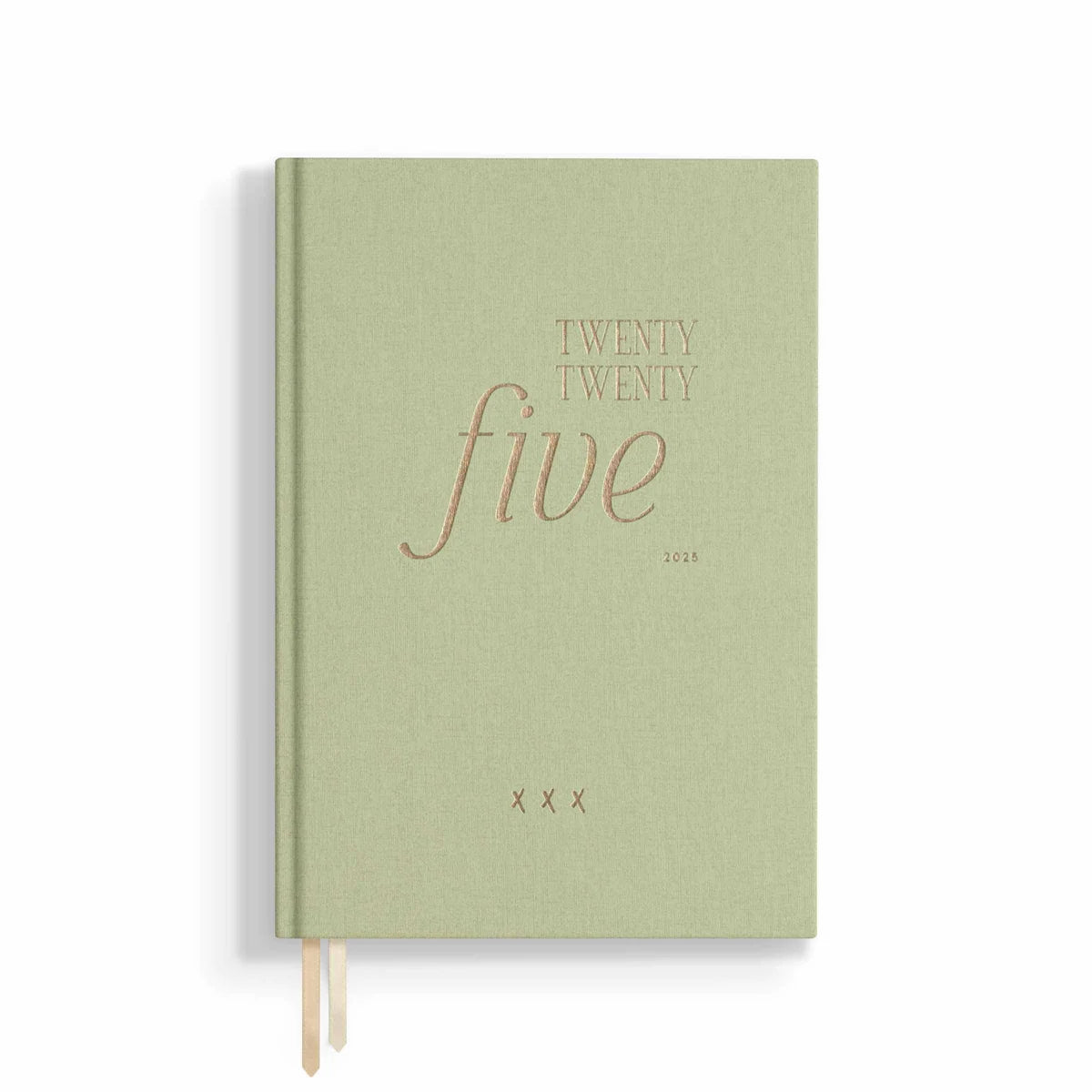 Real Passionates Taschenkalender "TWENTY TWENTY five" DIN A5 Matcha