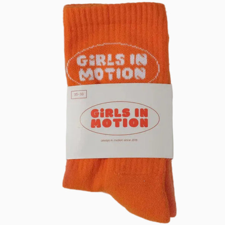 Girls in Motion Socken Orange