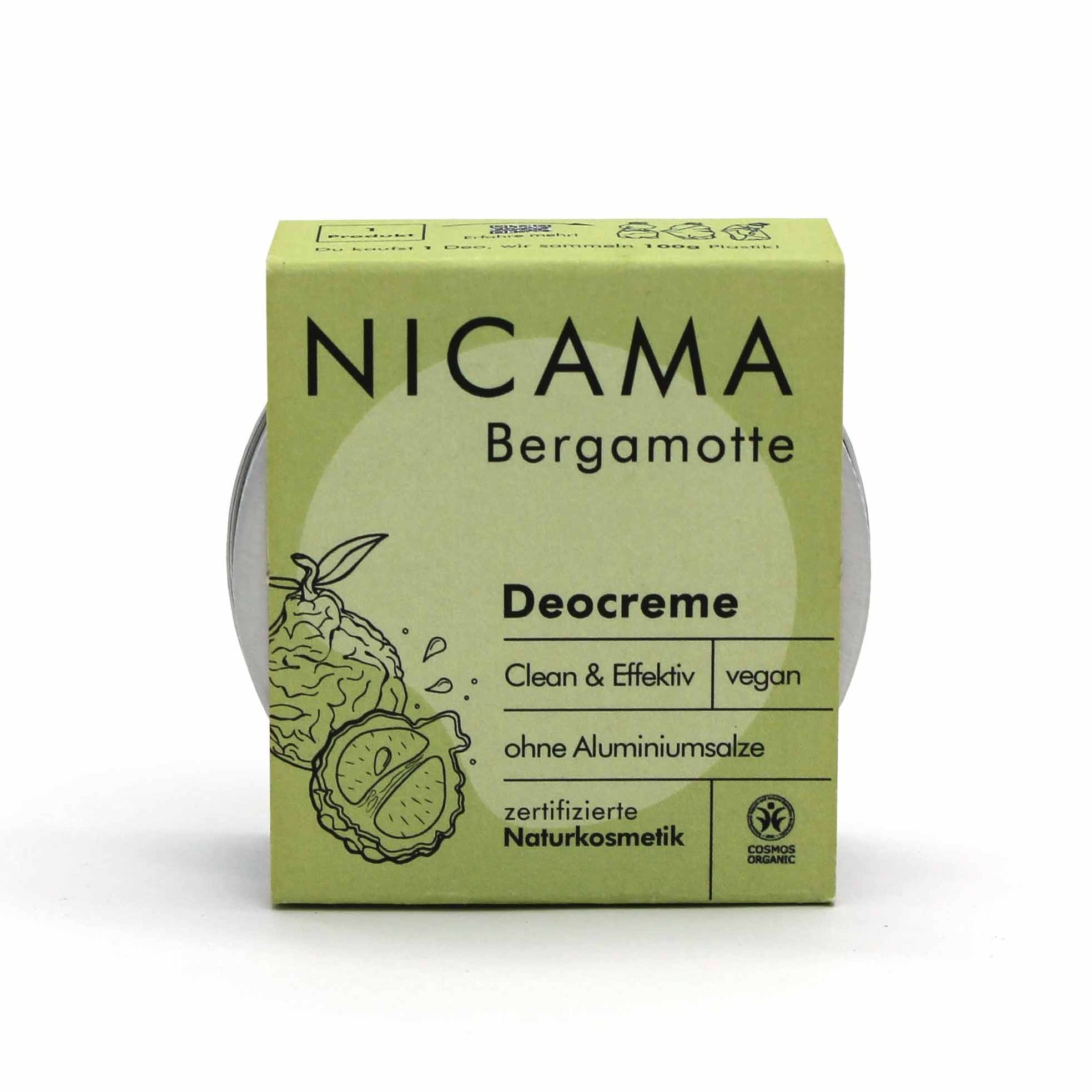 NICAMA Deocreme Bergamotte 50 g