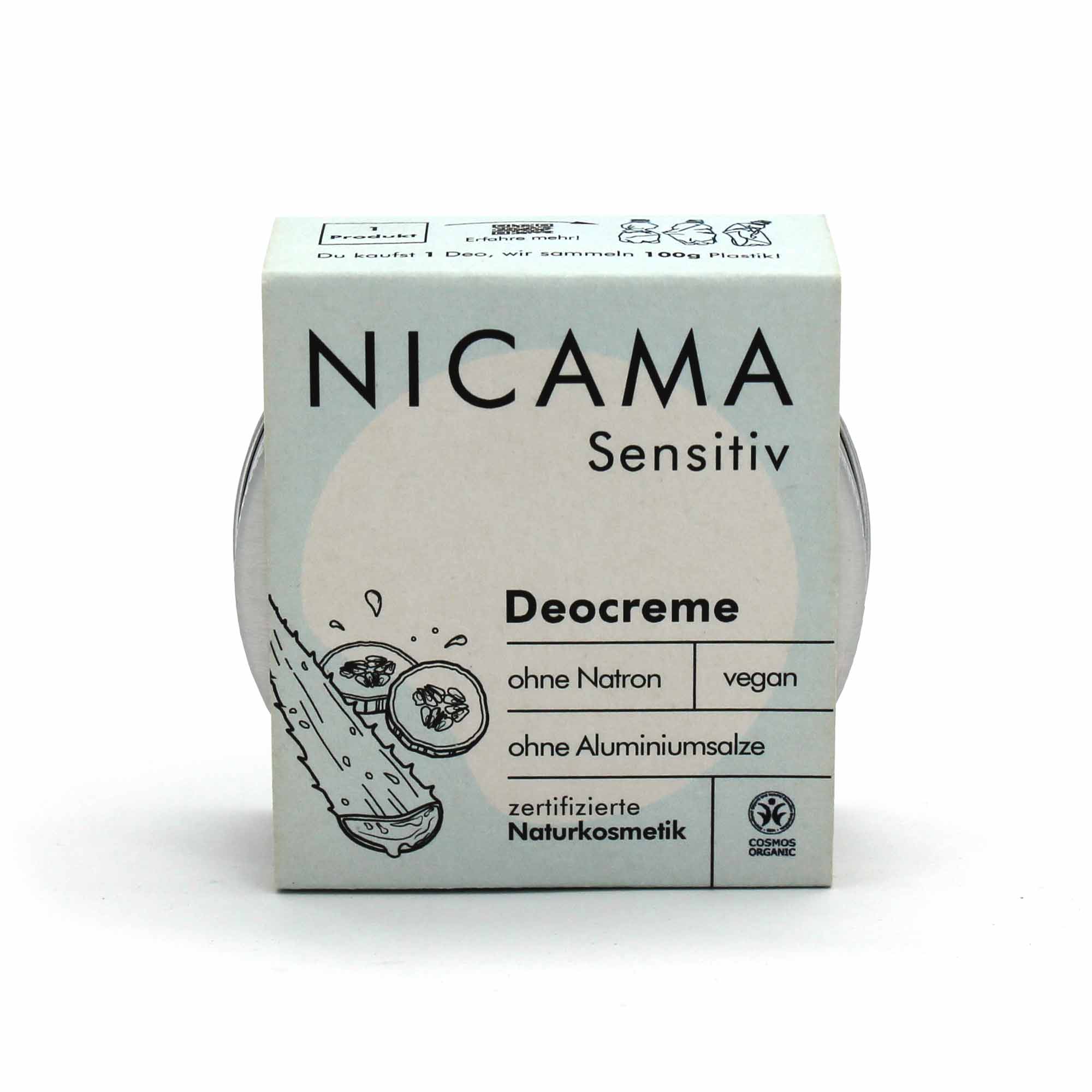 NICAMA Deocreme Sensitiv 50 g