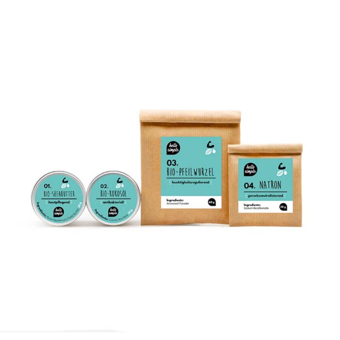 hello simple DIY Set Vegane Deocreme 150 g