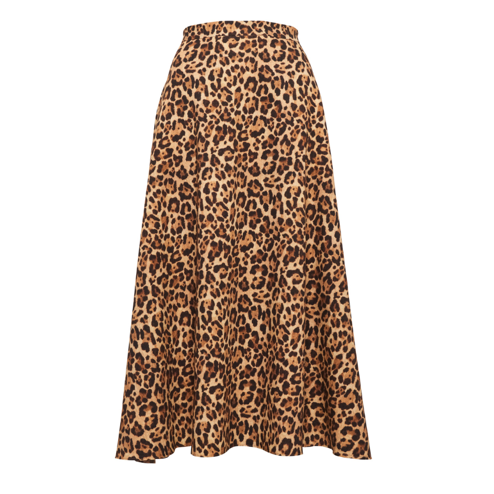 ADDITION Rock "Easy Skirt" XXL Leopard