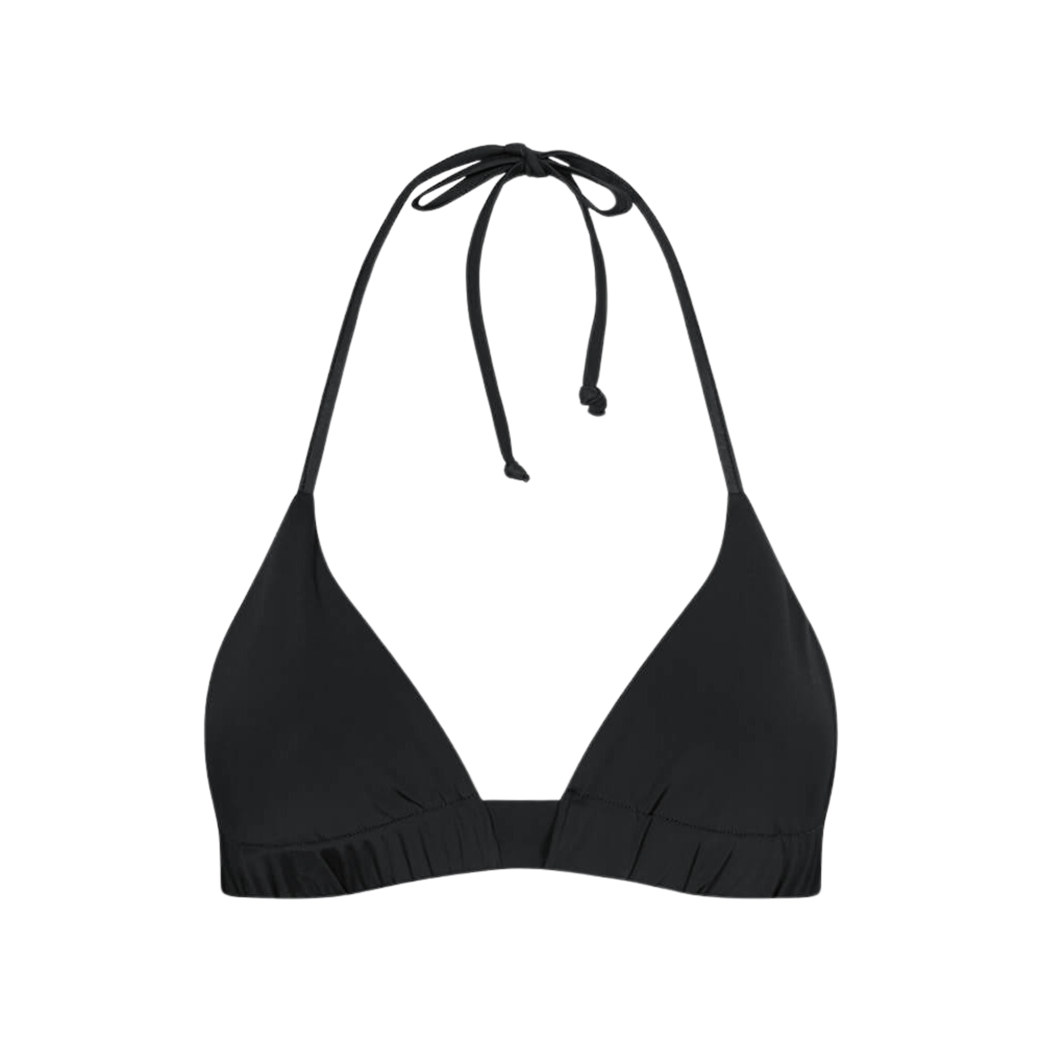 bleed clothing Bikini Triangle Top Black