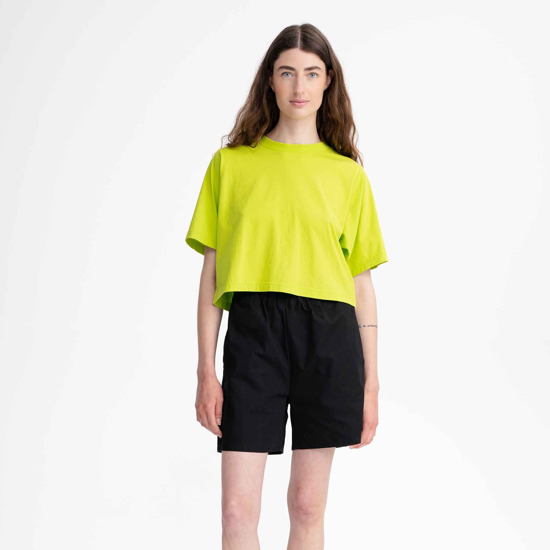 MELA Damen Cropped T-Shirt "DESNA"