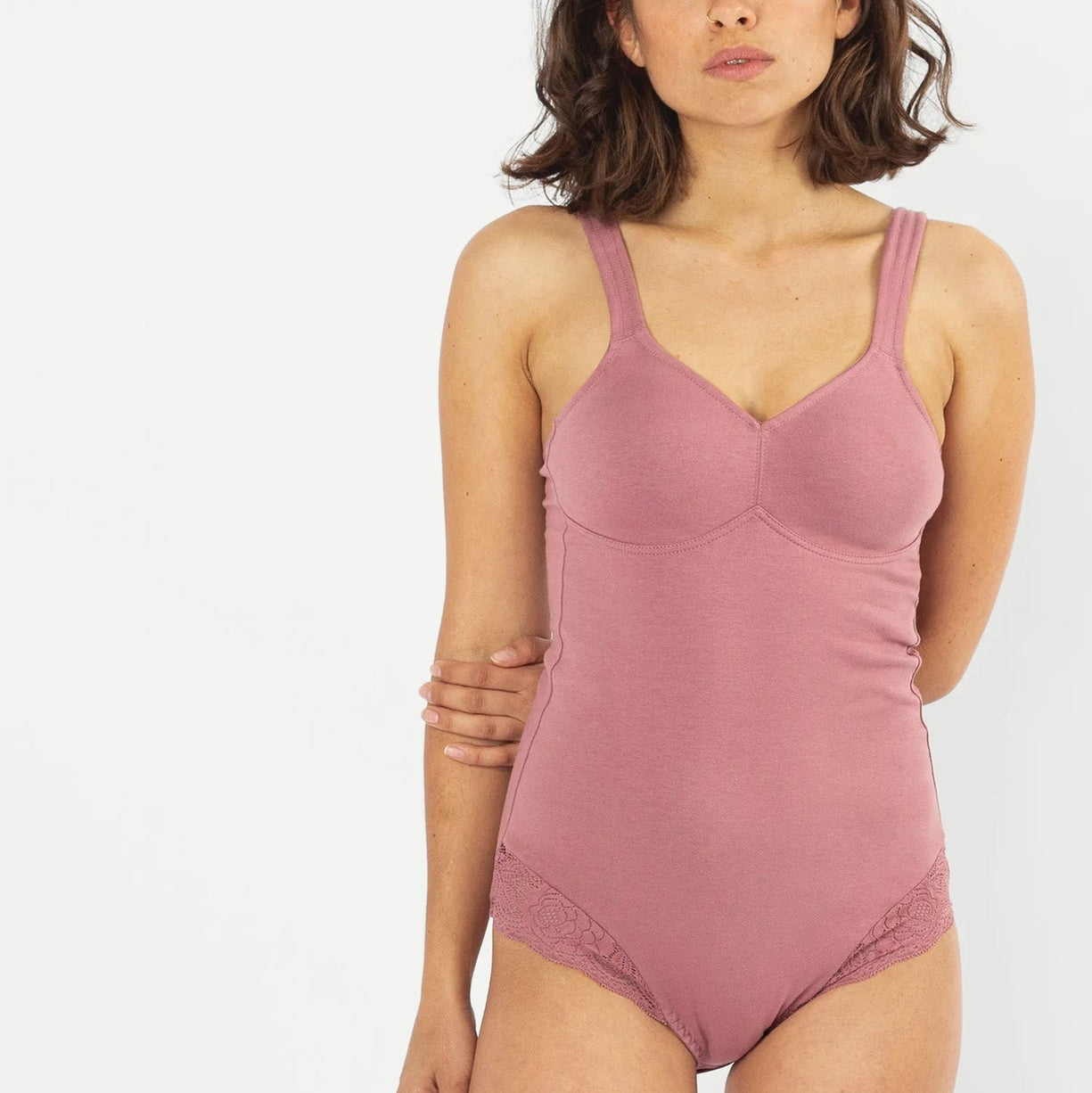 erlich textil Minimizer Body "Magdalena" Mauve