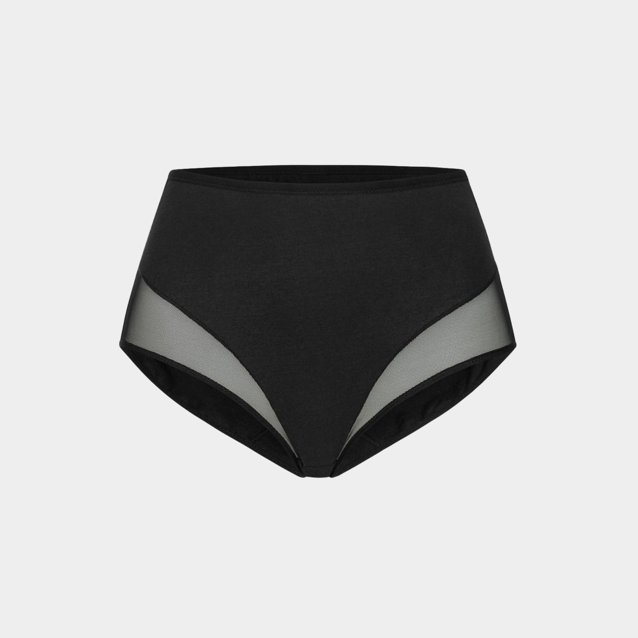 erlich textil Tüll Slip "Maria" Schwarz
