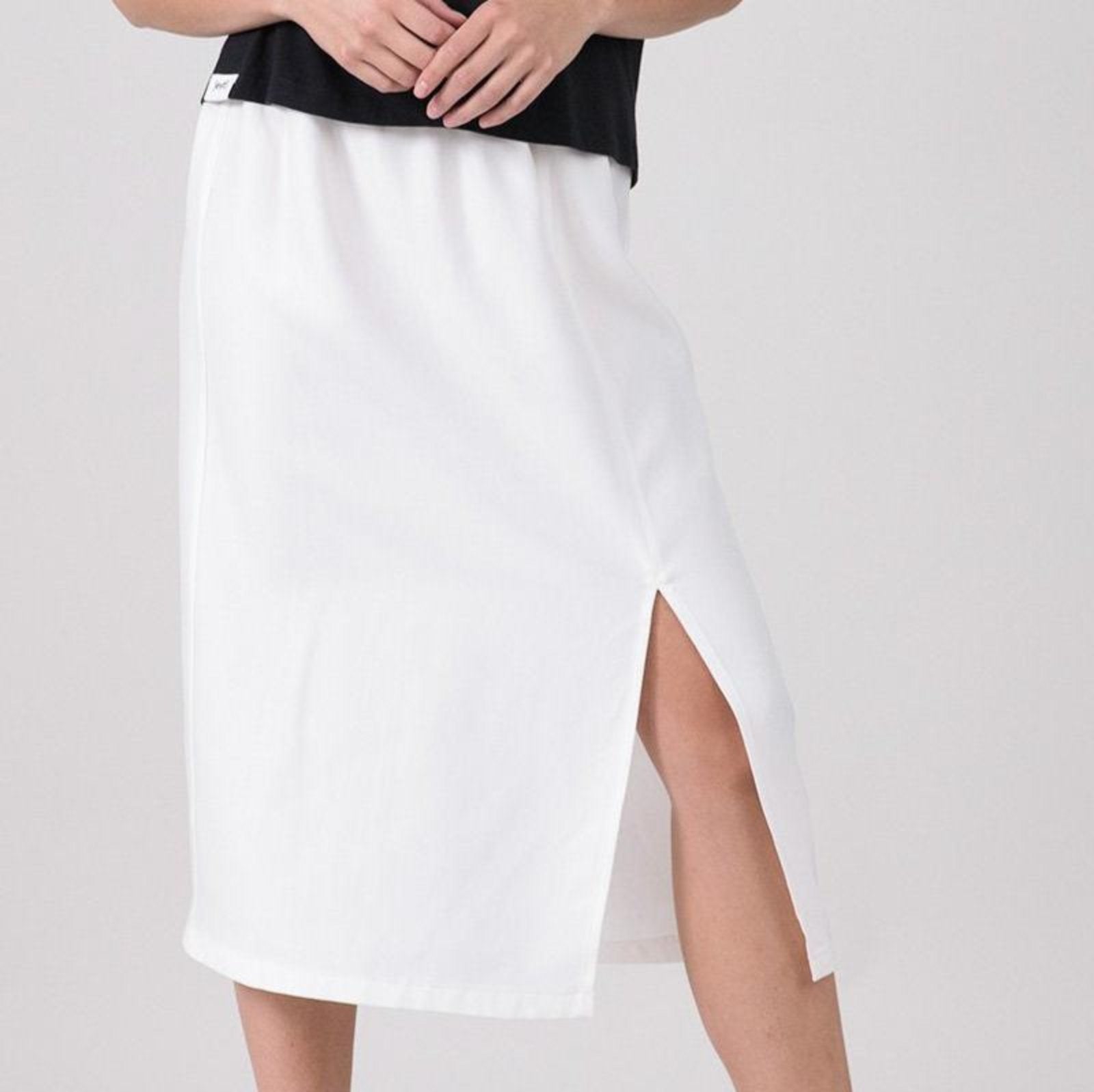 eyd Clothing Maxirock "Majari" White