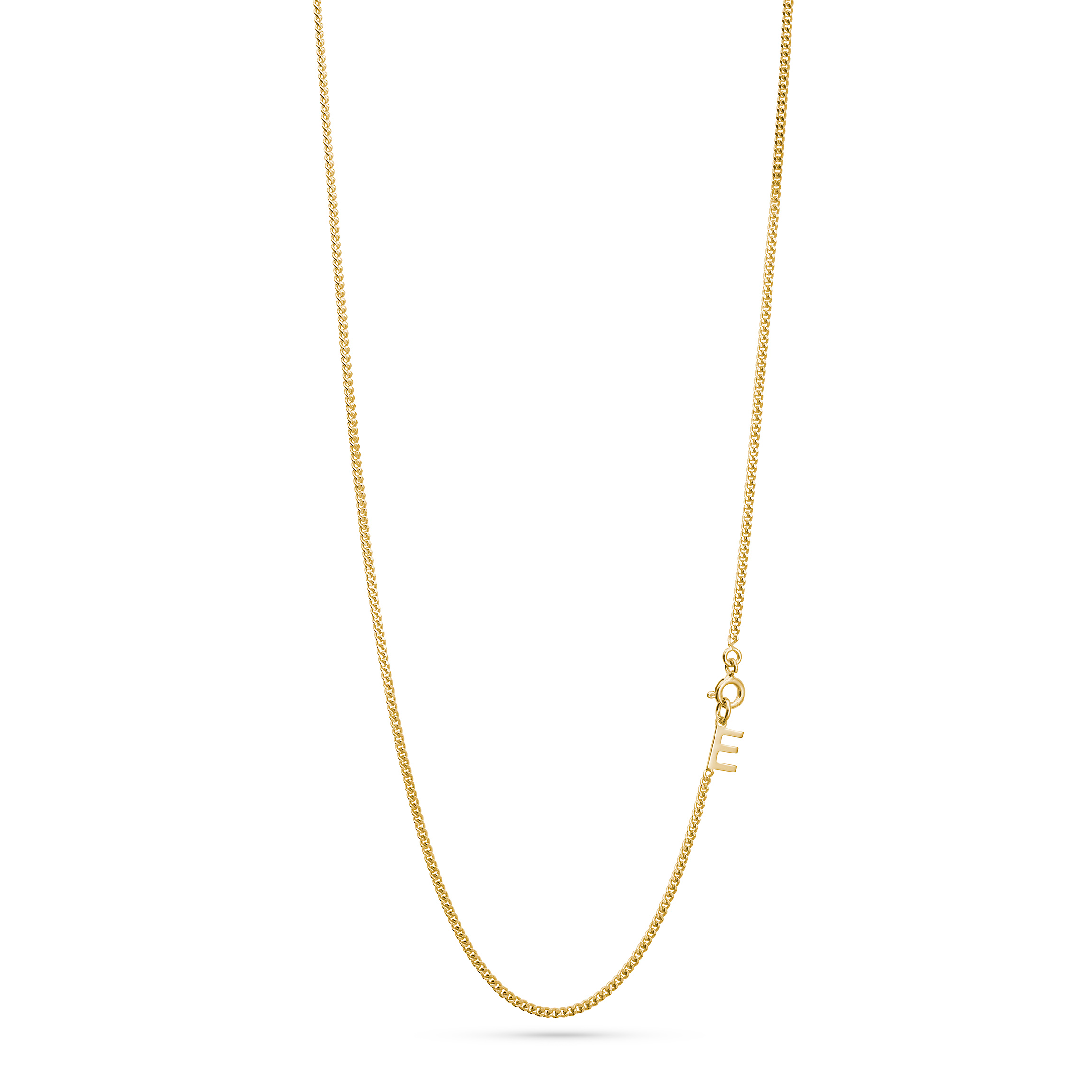 Jukserei Halskette "LETTER" Gold E
